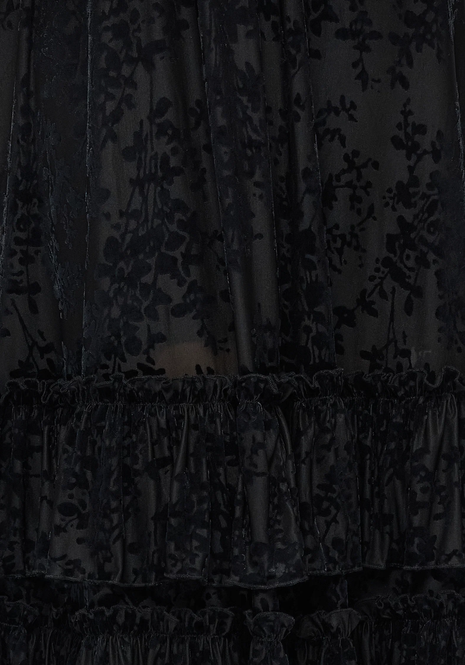 Lilias Devoré Tiered Maxi Dress - Image 5