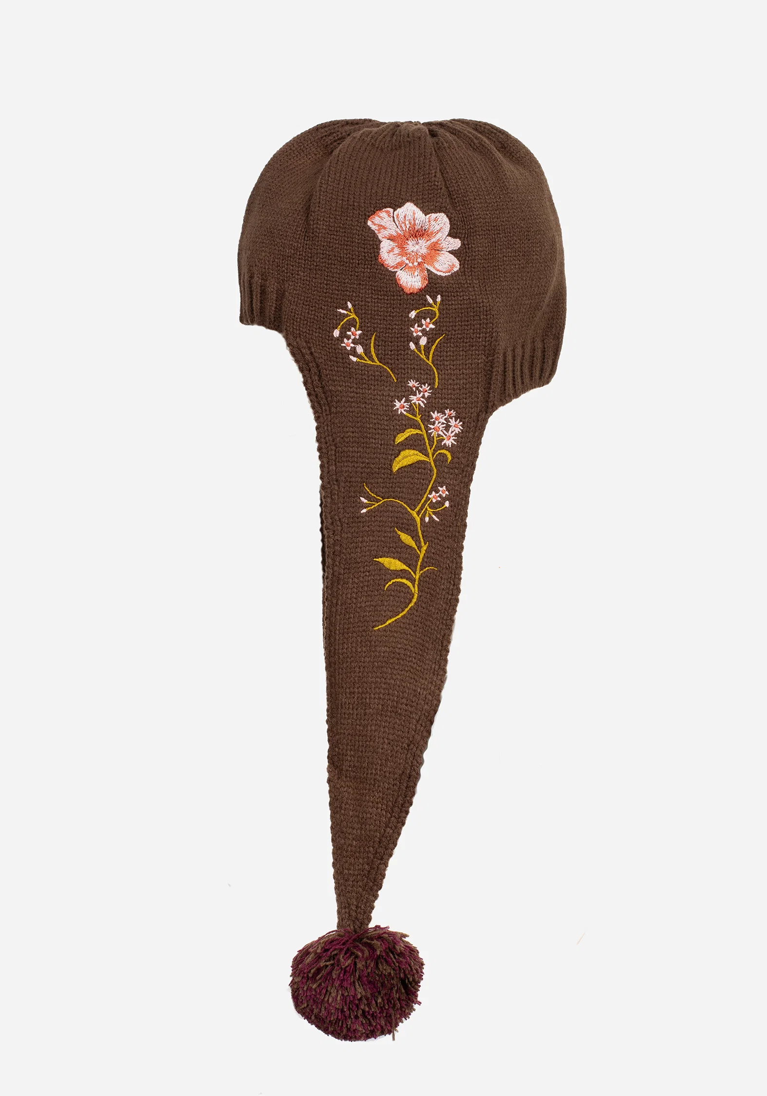 Liora Moth Floral Pom Pom Hat - Image 11