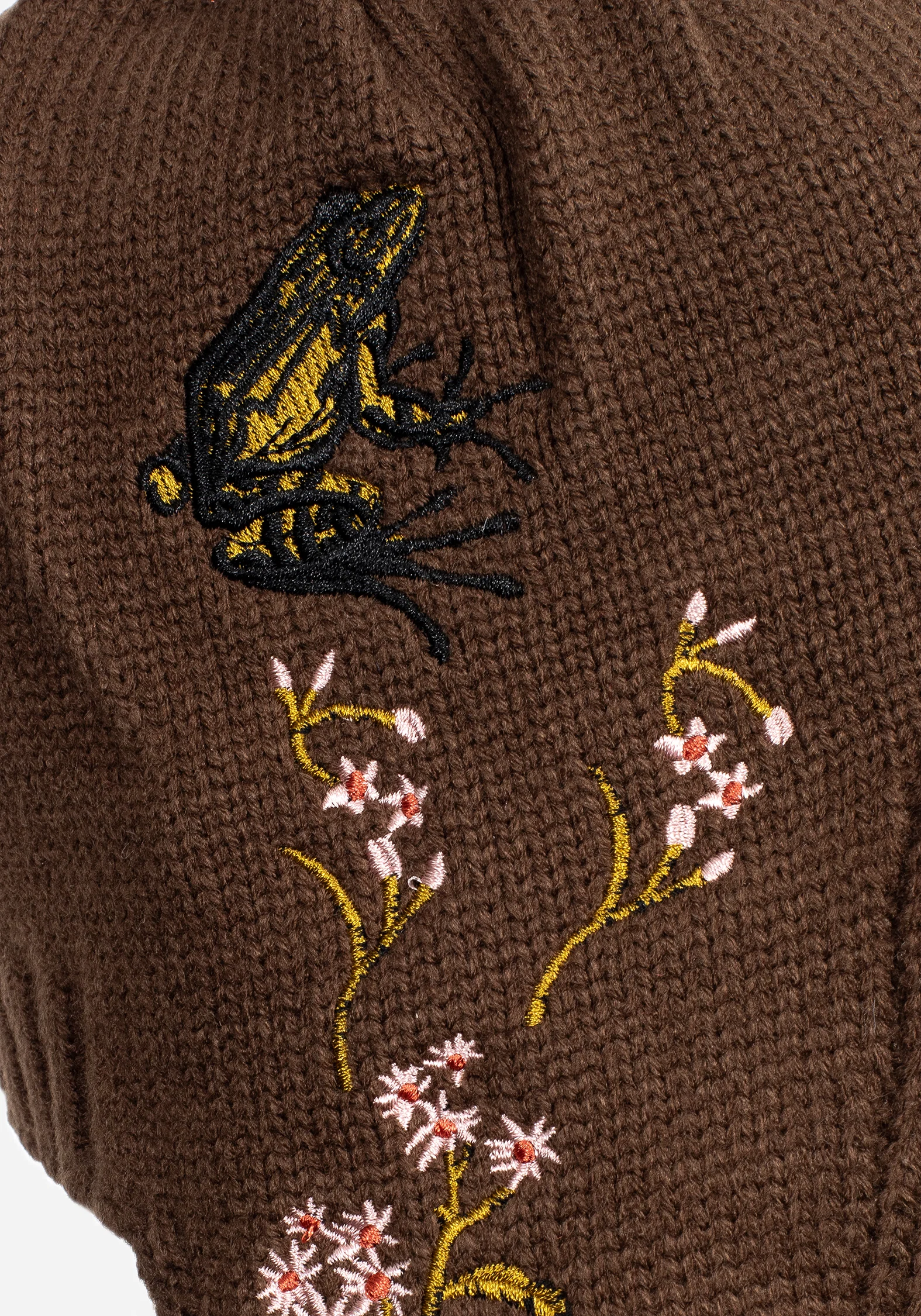Liora Moth Floral Pom Pom Hat - Image 4