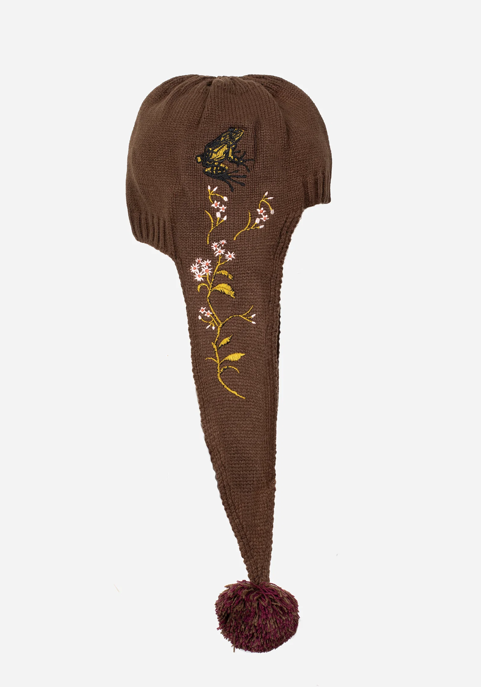 Liora Moth Floral Pom Pom Hat - Image 9