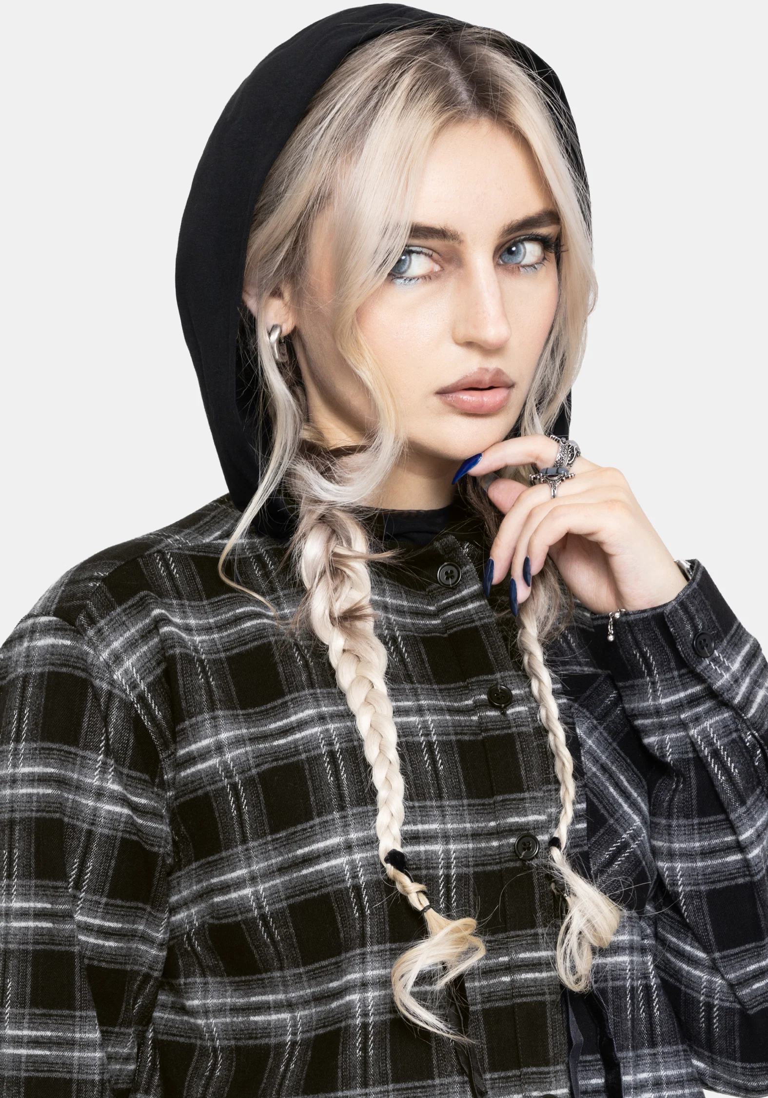 Lochan Dropped Shoulder Check Shirt - Image 5