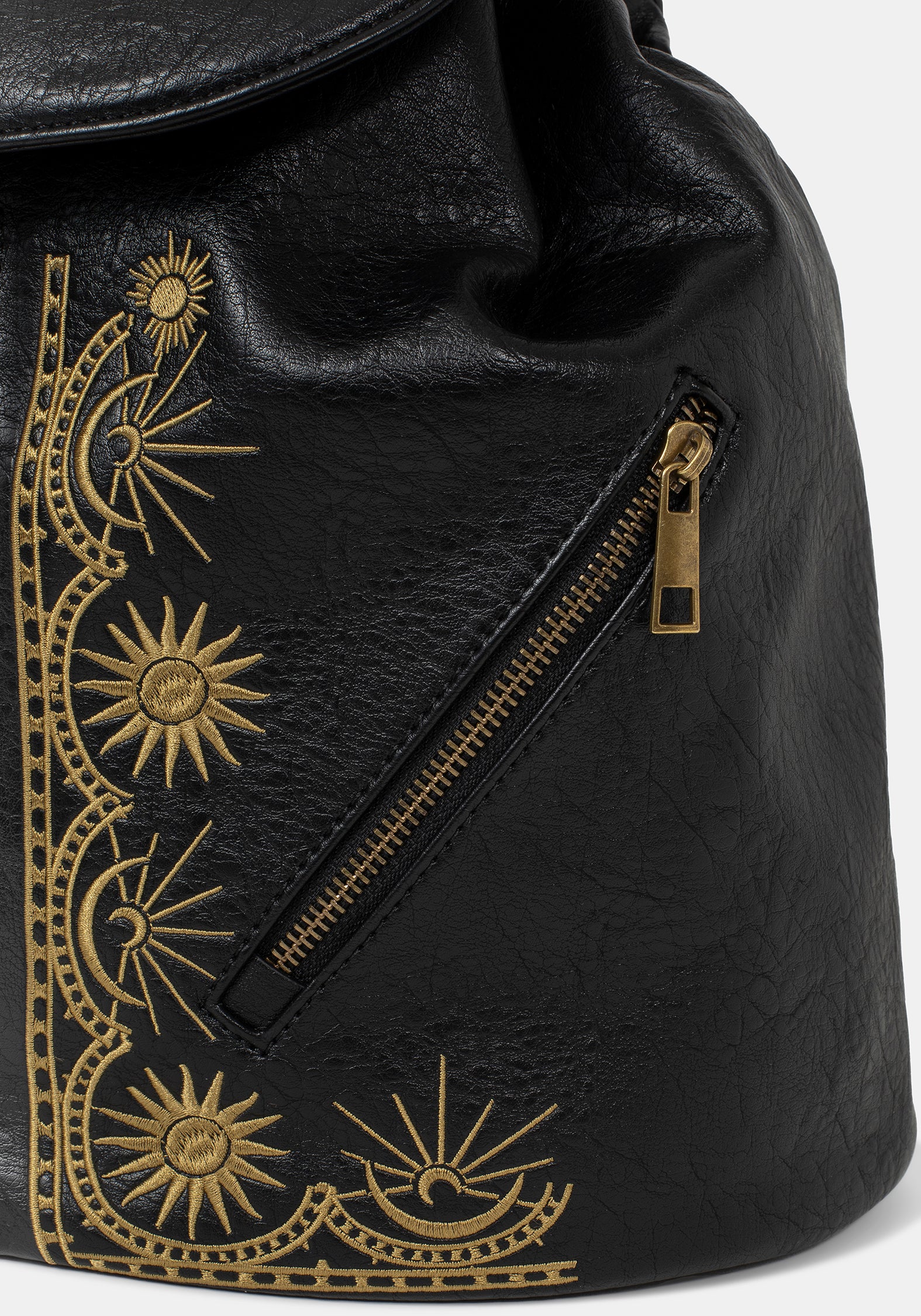 Lunara Celestial Embroidered Backpack - Image 4