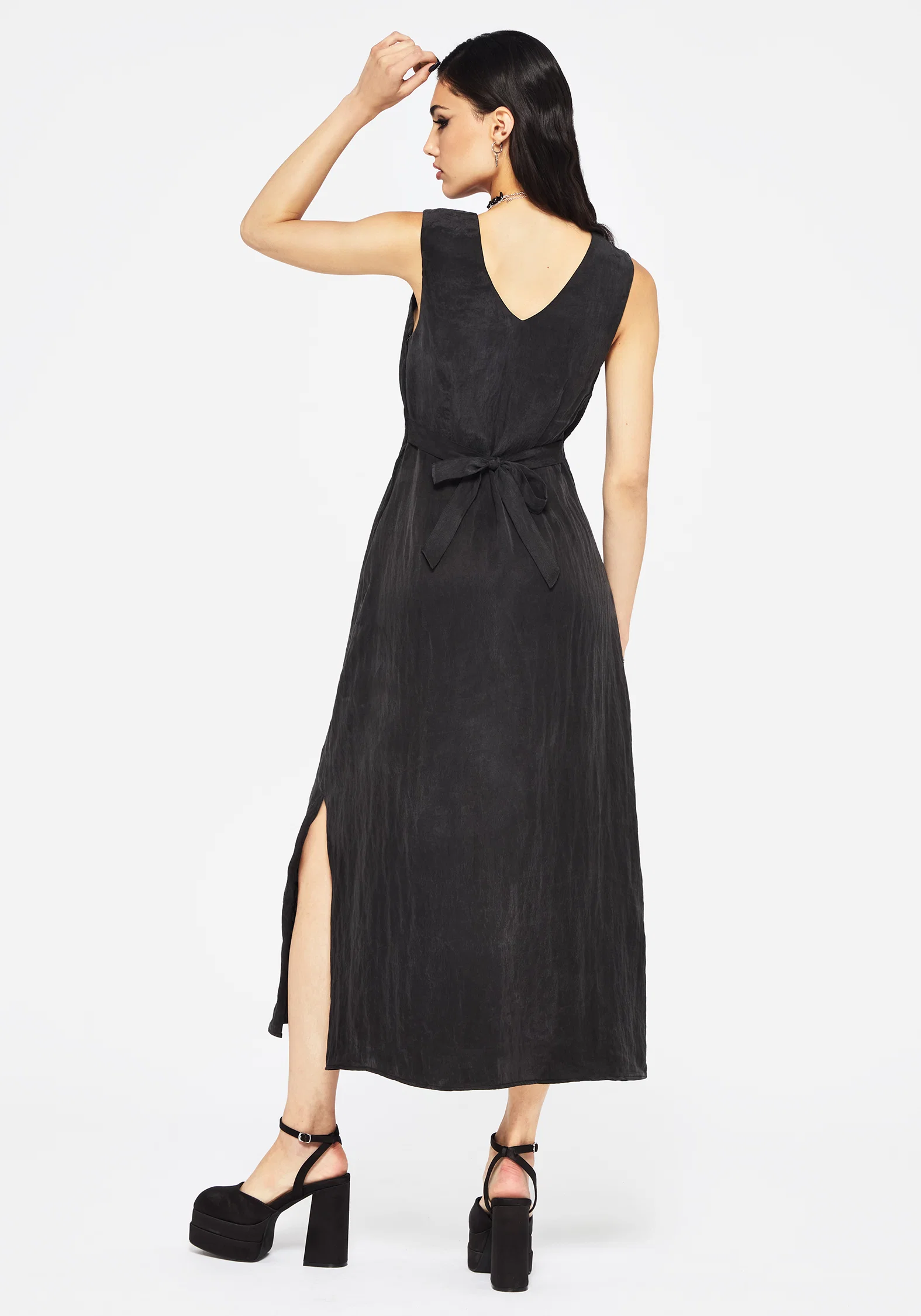 Maeve Lyocell Blend Floral Embroidered Cami Maxi Dress - Image 3