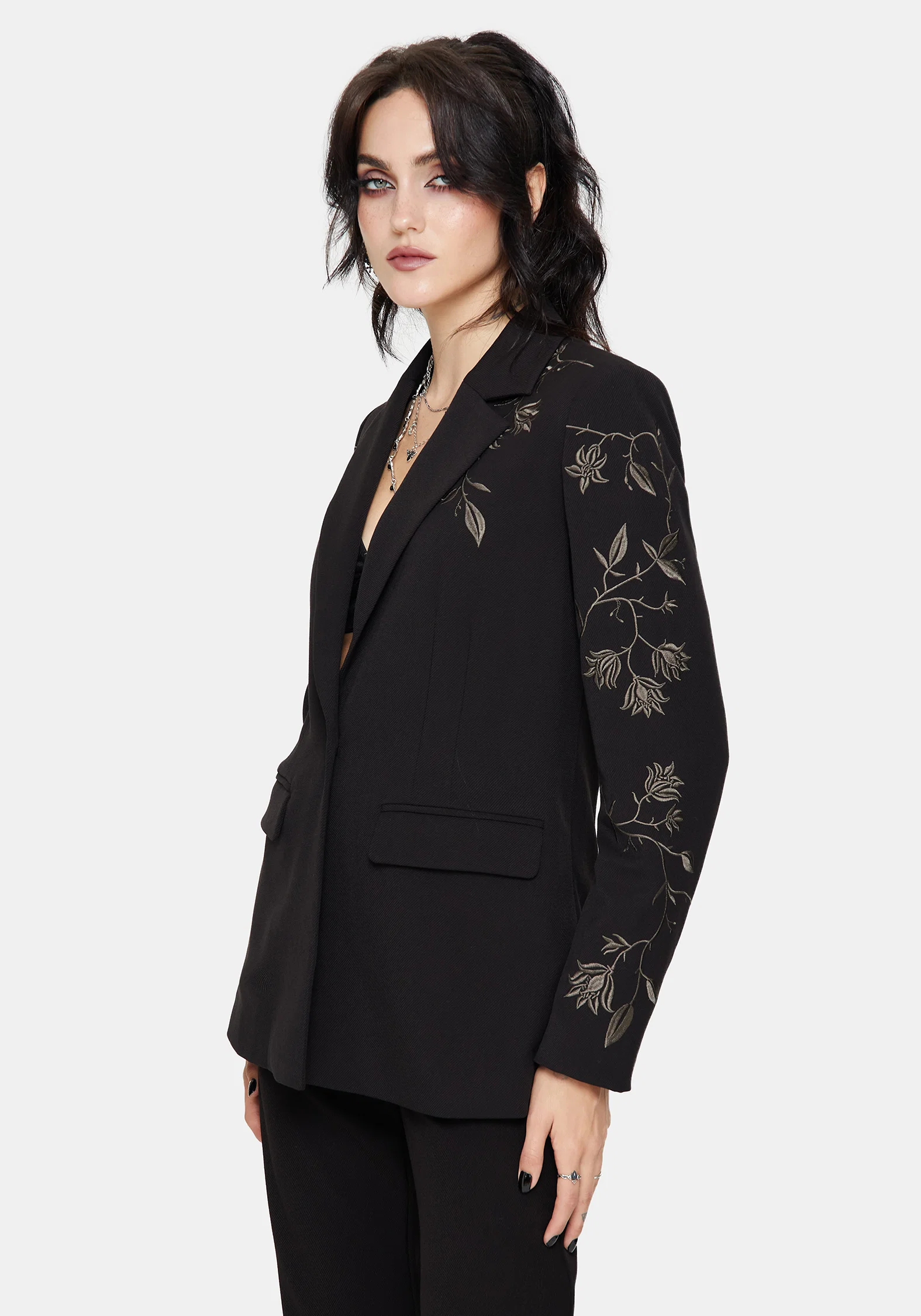 Maira Embroidered Blazer - Image 6