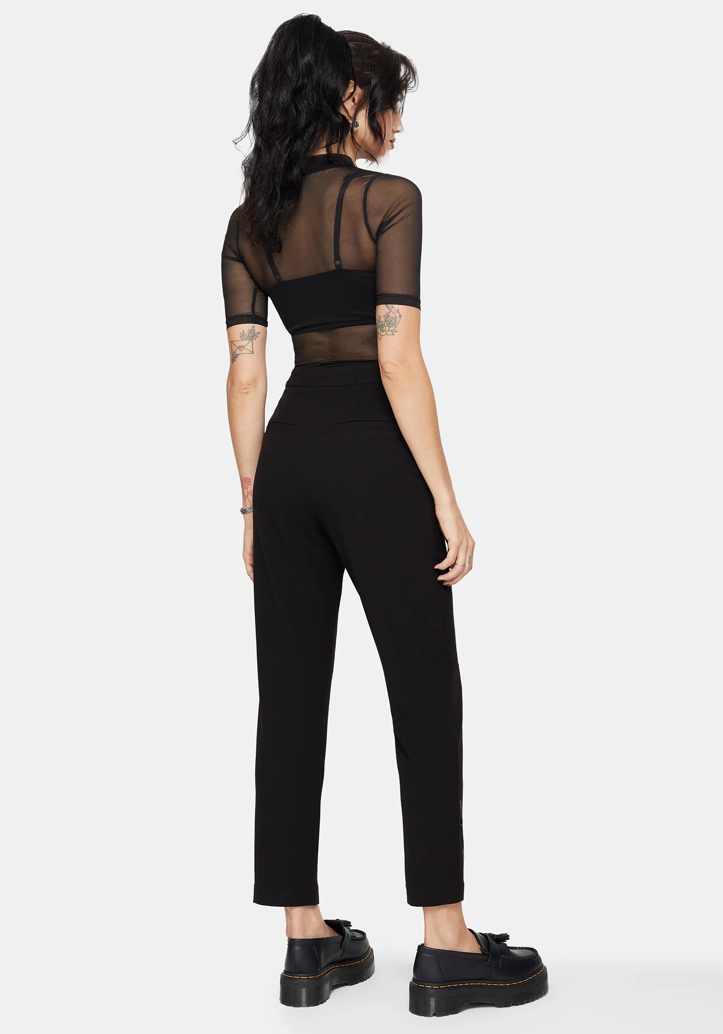 Maira Ivy Slim Trousers - Image 3