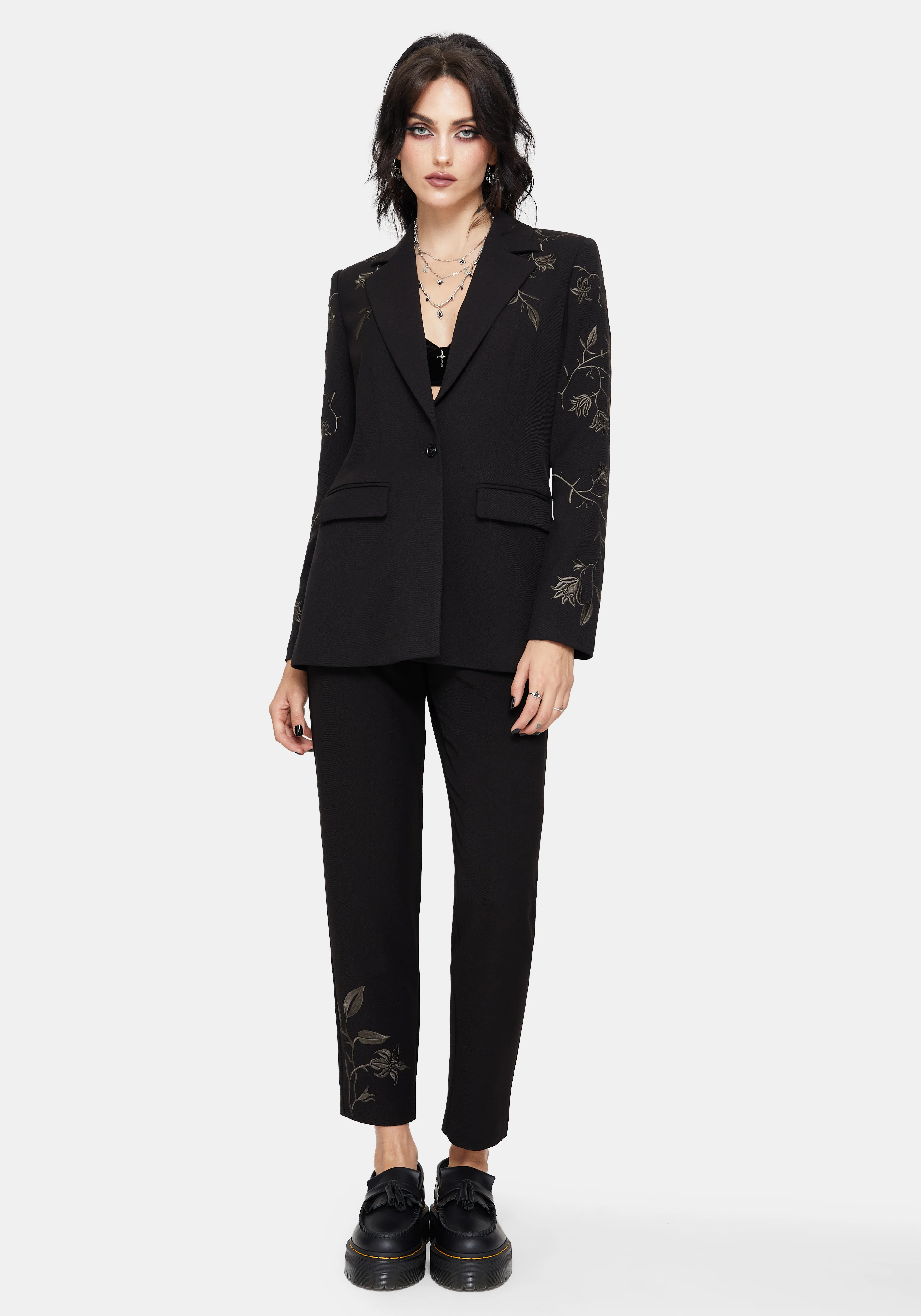 Maira Ivy Slim Trousers - Image 6