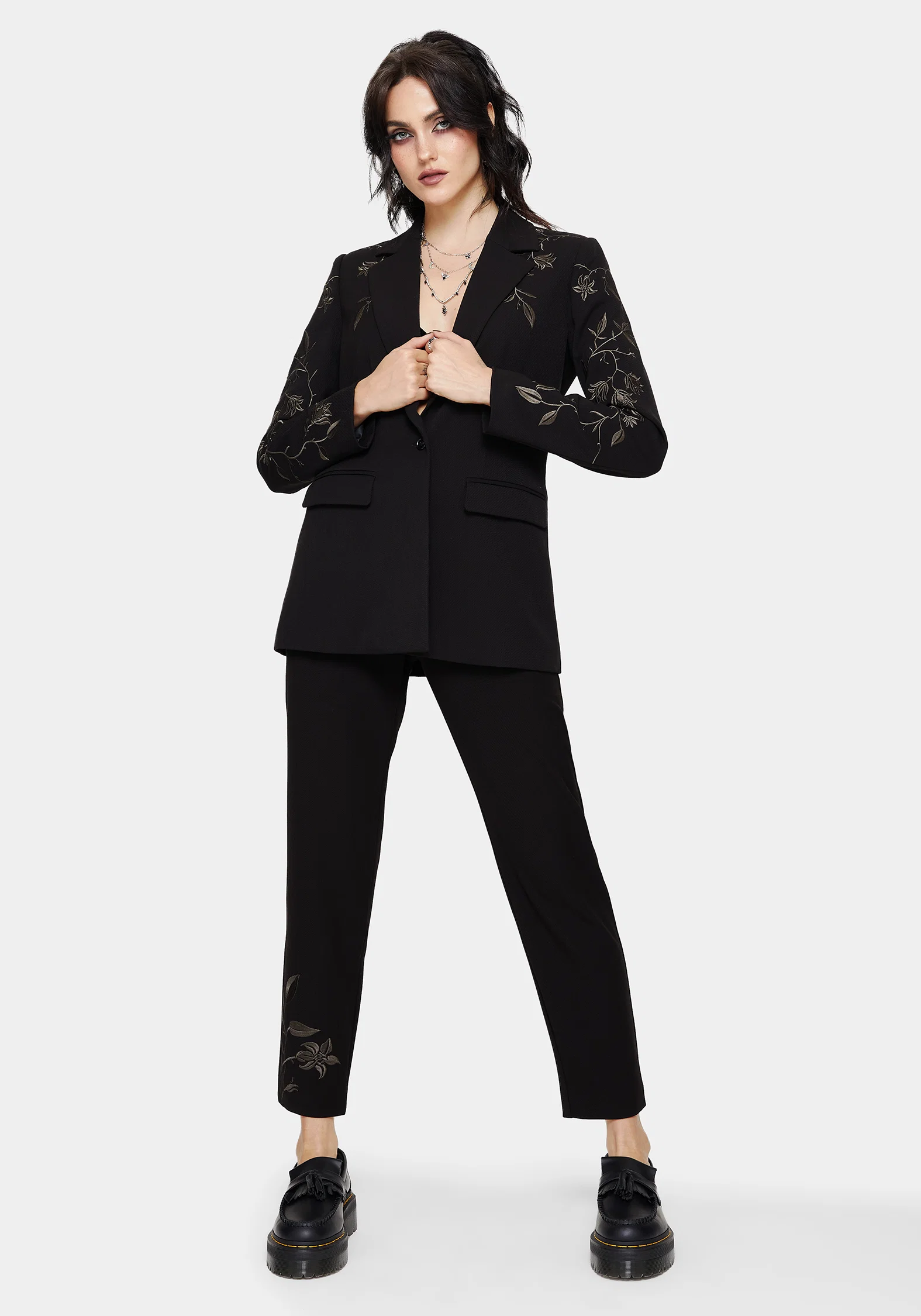 Maira Ivy Slim Trousers - Image 7
