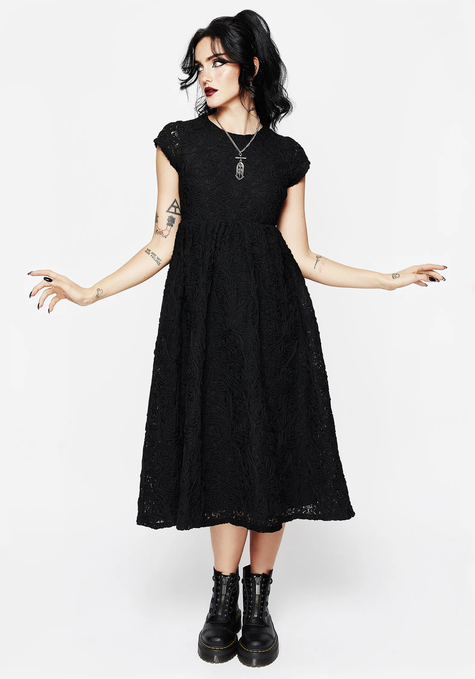 Maladie Midi Smock Dress - Image 4
