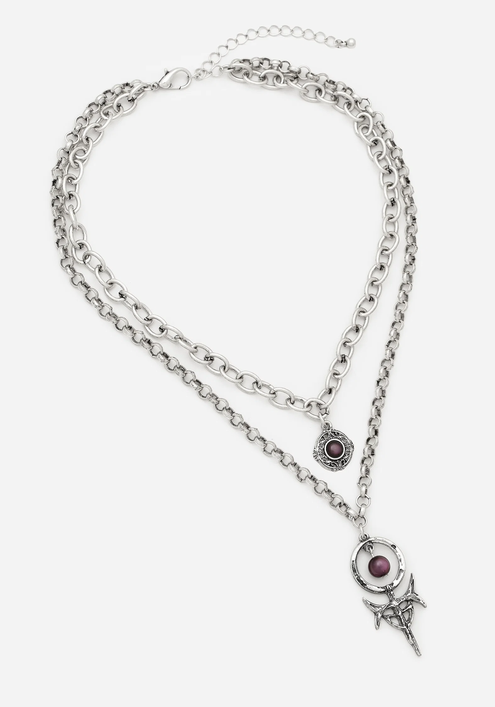 Manea Layered Multichain Necklace - Image 5