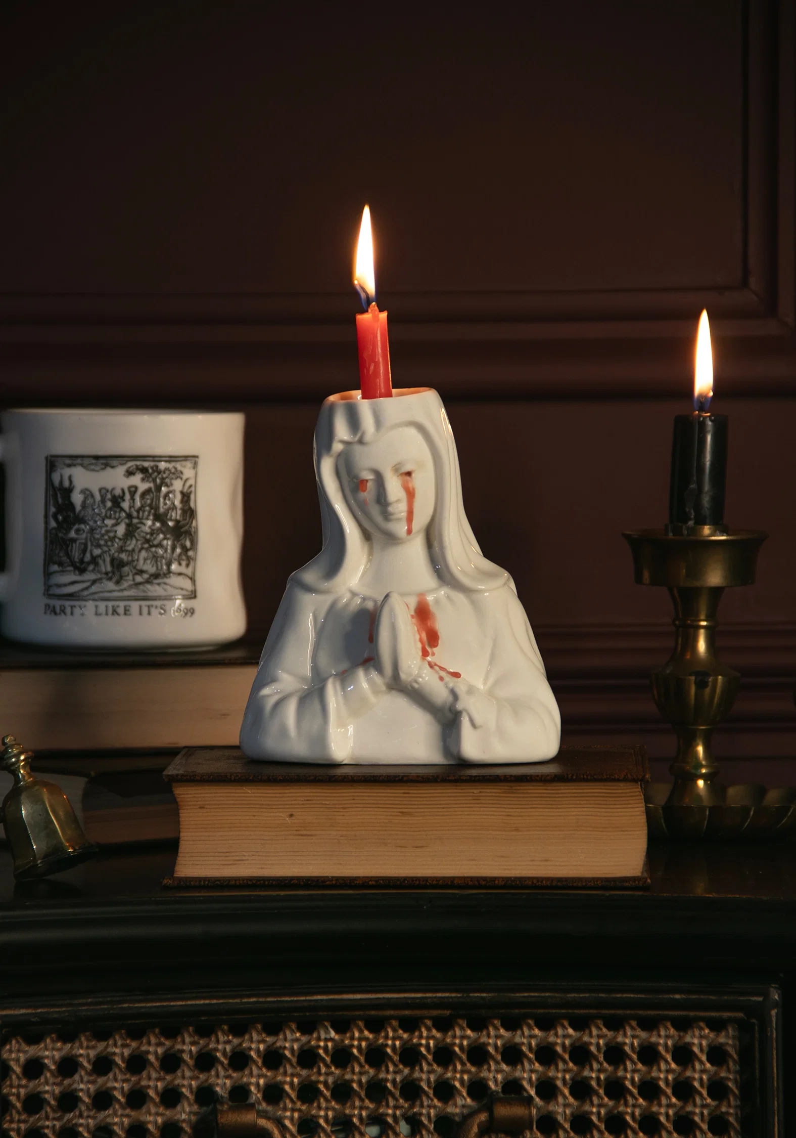 Crying Mary Candle Holder - Image 7
