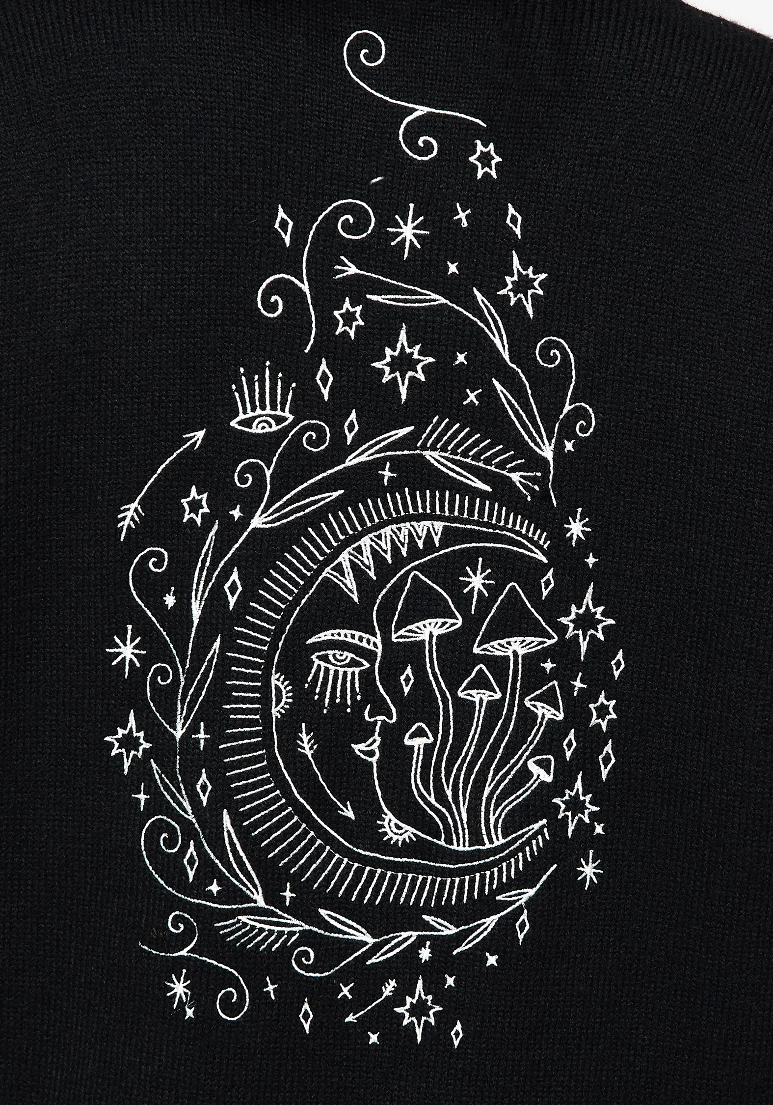 Marzanna Embroidered Longline Cardigan - Image 5