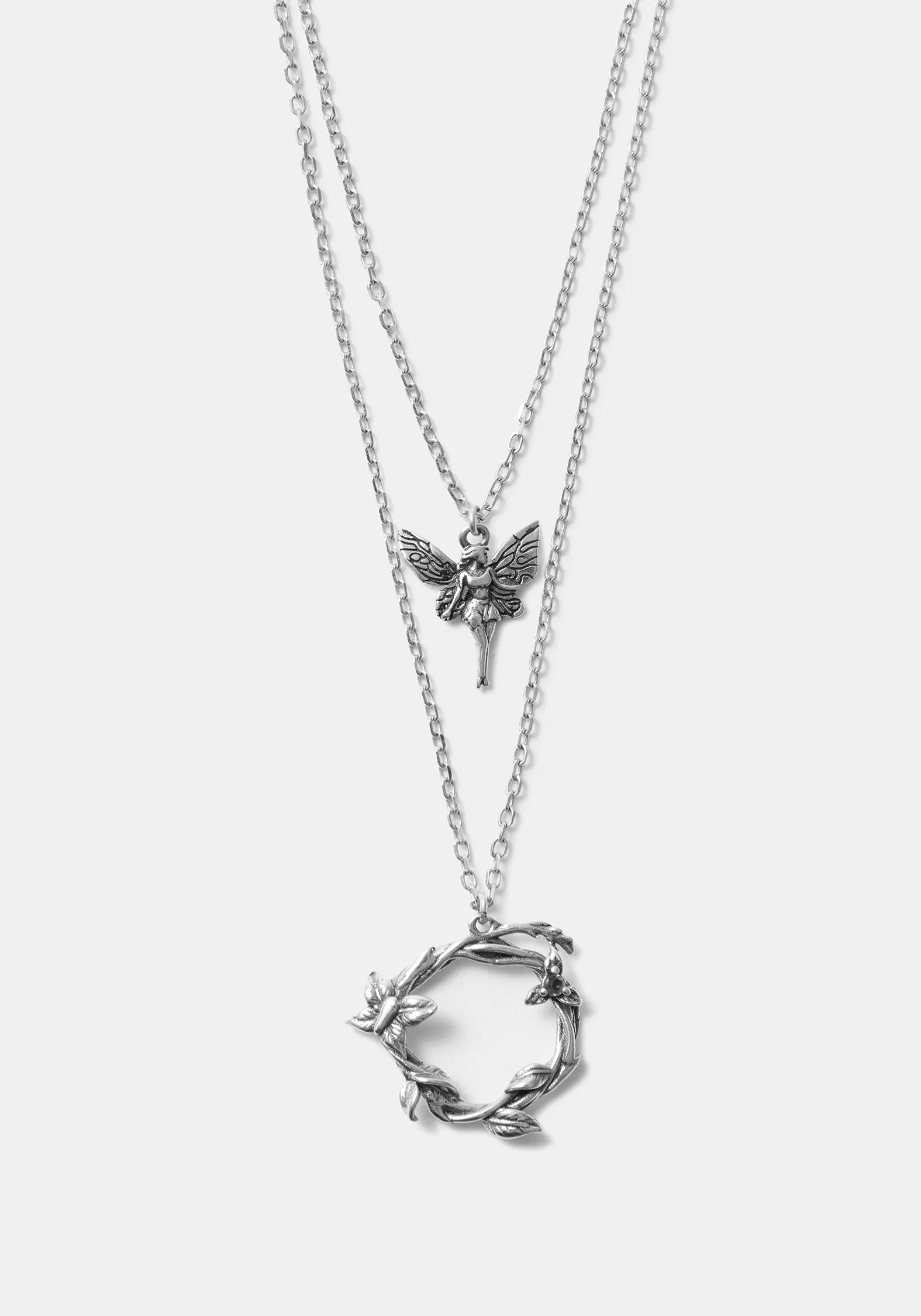 Maypole Sterling Silver Amethyst Fairy Necklace - Image 3