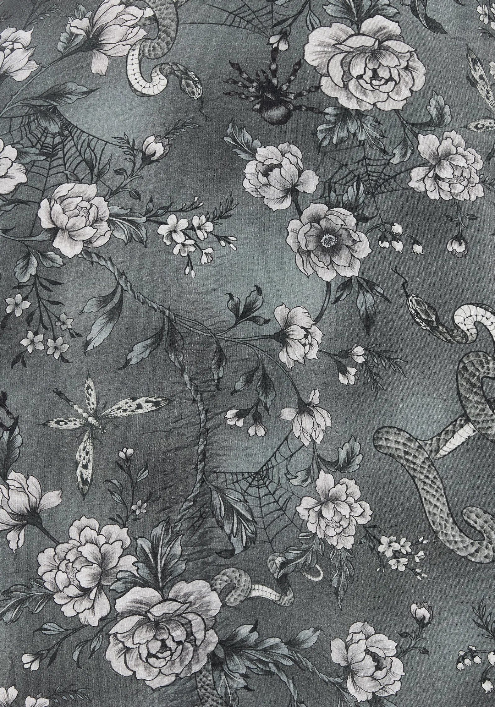 Meadow Floral Serpent Print Midaxi Skirt - Image 7