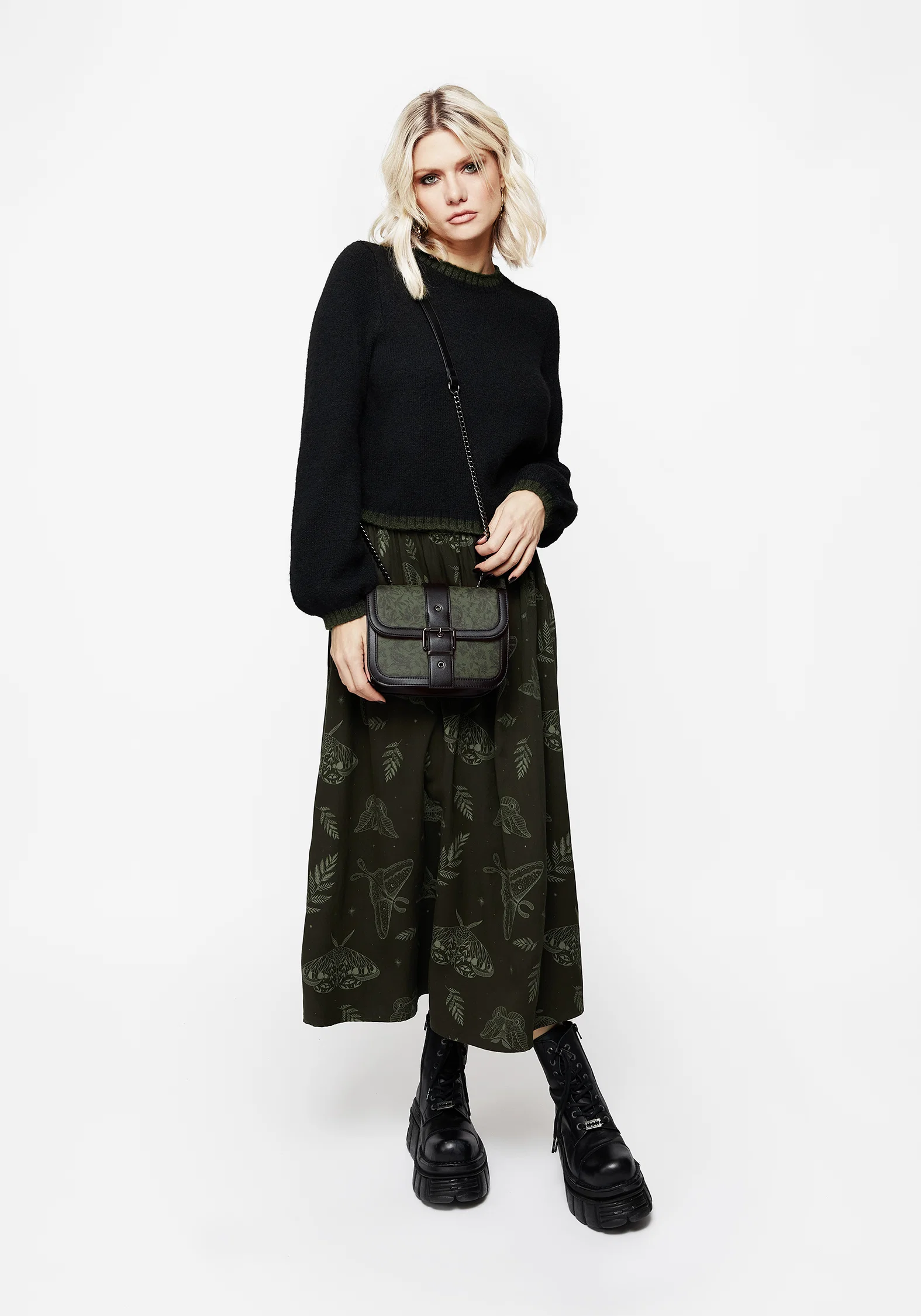 Meadowflowers Floral Print Crossbody Bag - Image 7