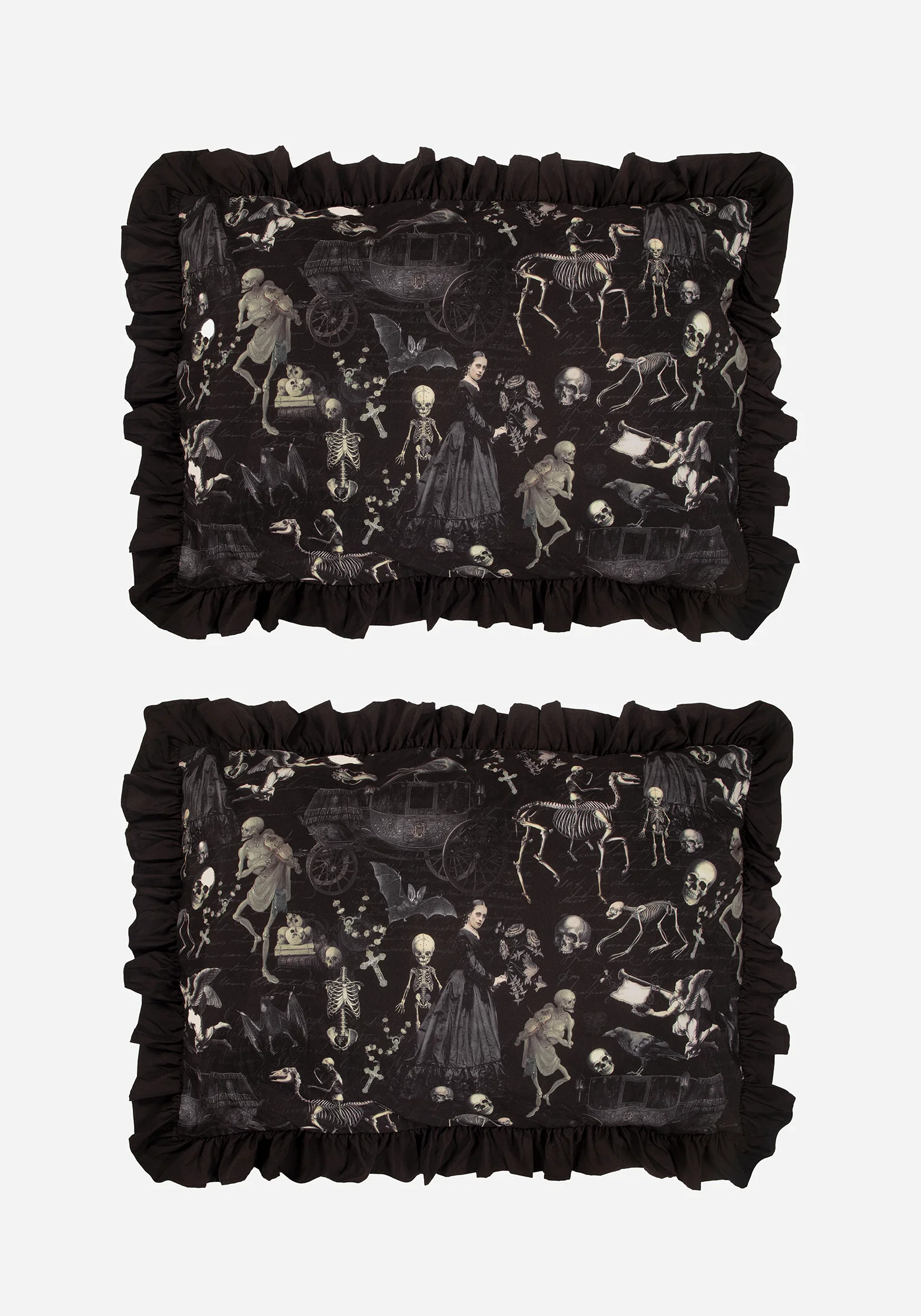 Melancholia Ruffle Bedding Set - UK Double - Image 7