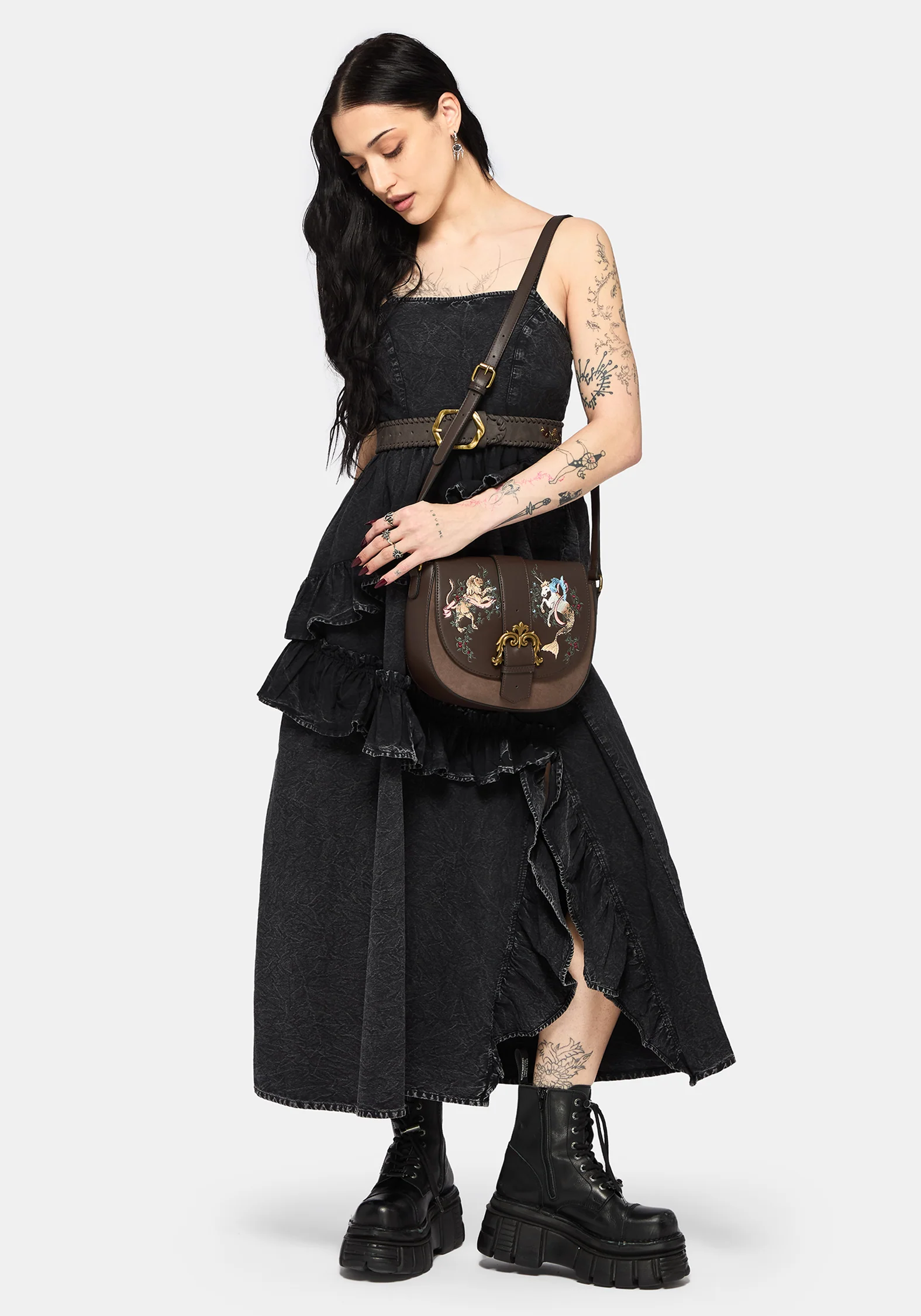 Merunicorn Crossbody Saddle Bag - Image 6