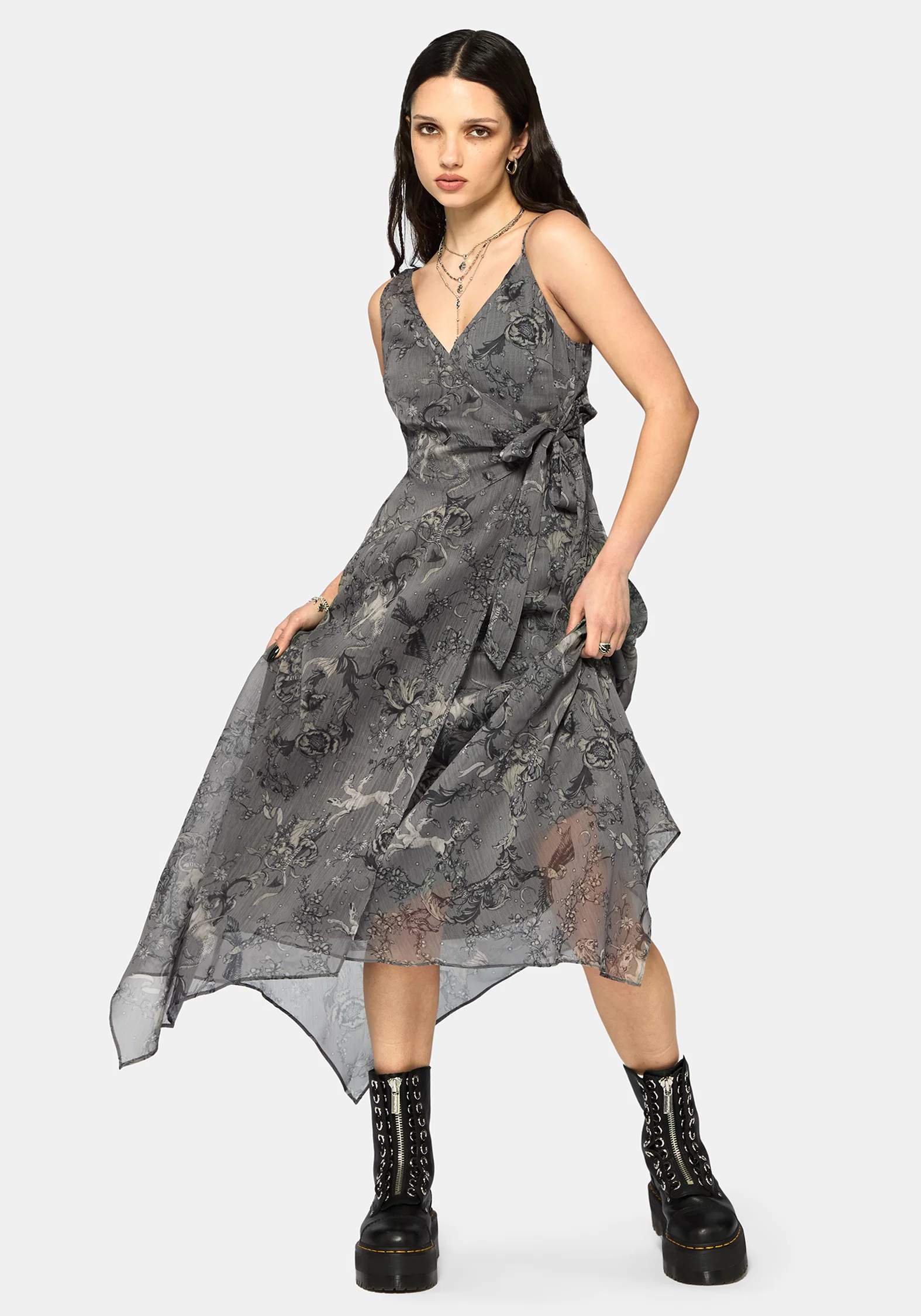 Merunicorn Enchanted Forest Midaxi Dress - Image 4