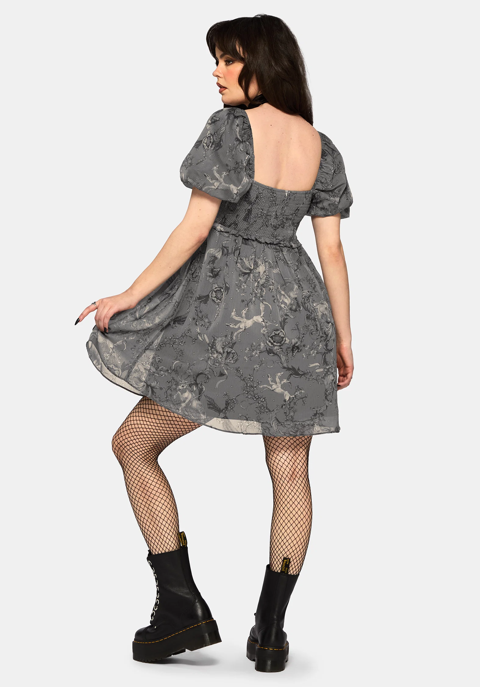 Merunicorn Enchanted Forest Mini Dress - Image 3