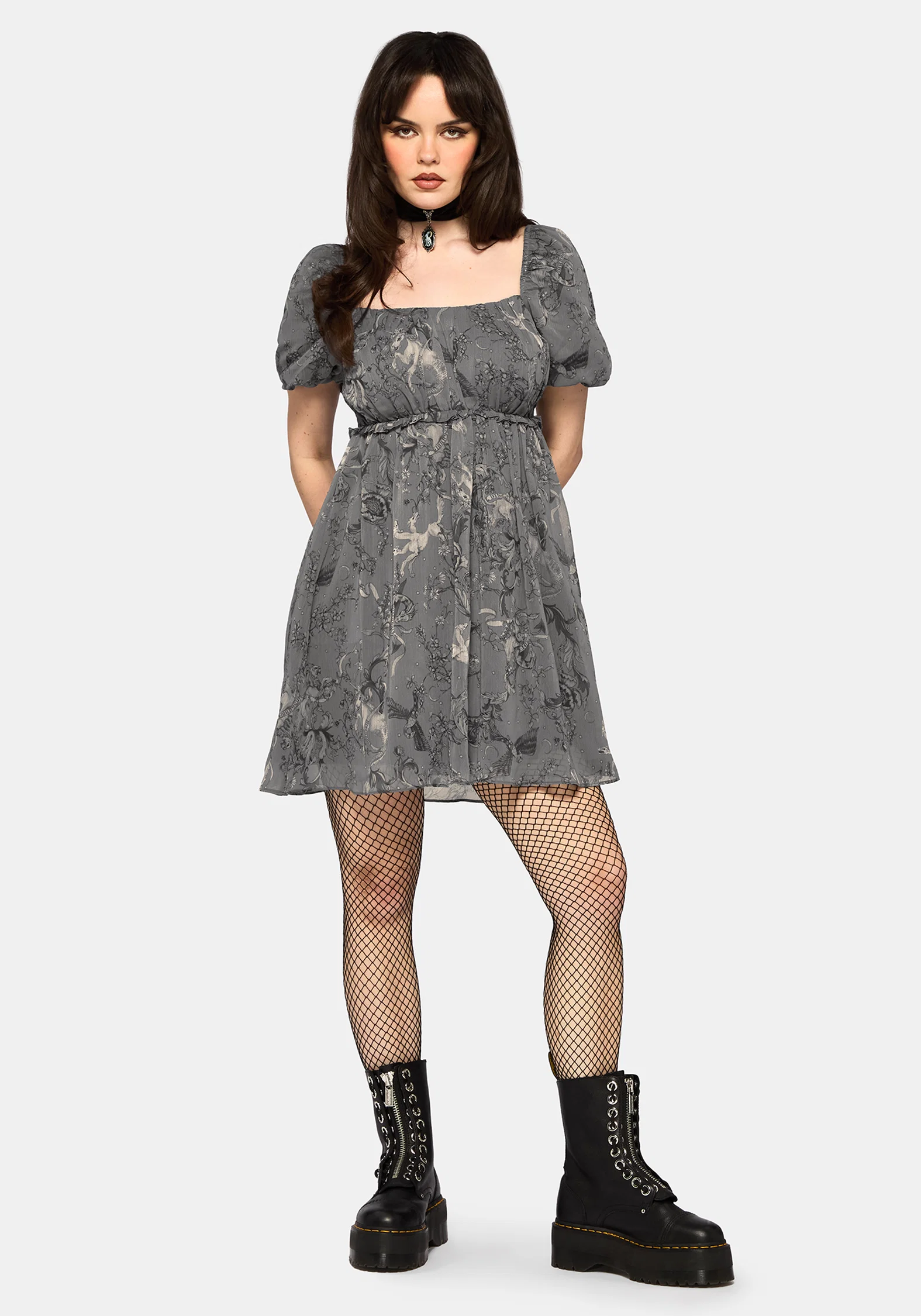 Merunicorn Enchanted Forest Mini Dress - Image 6
