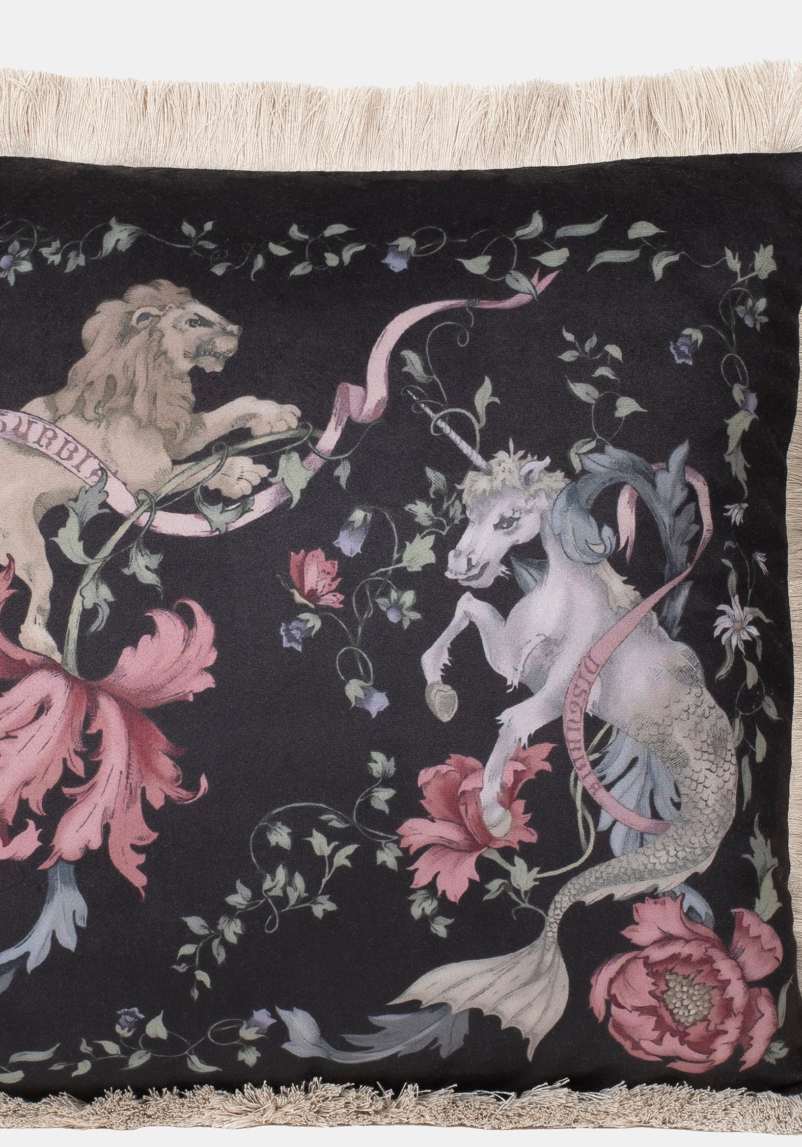 Merunicorn Fringed Edge Cushion - Image 3