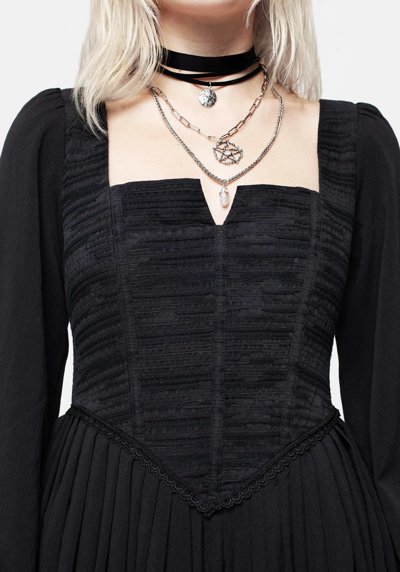Mina Corset Midi Dress - Image 2
