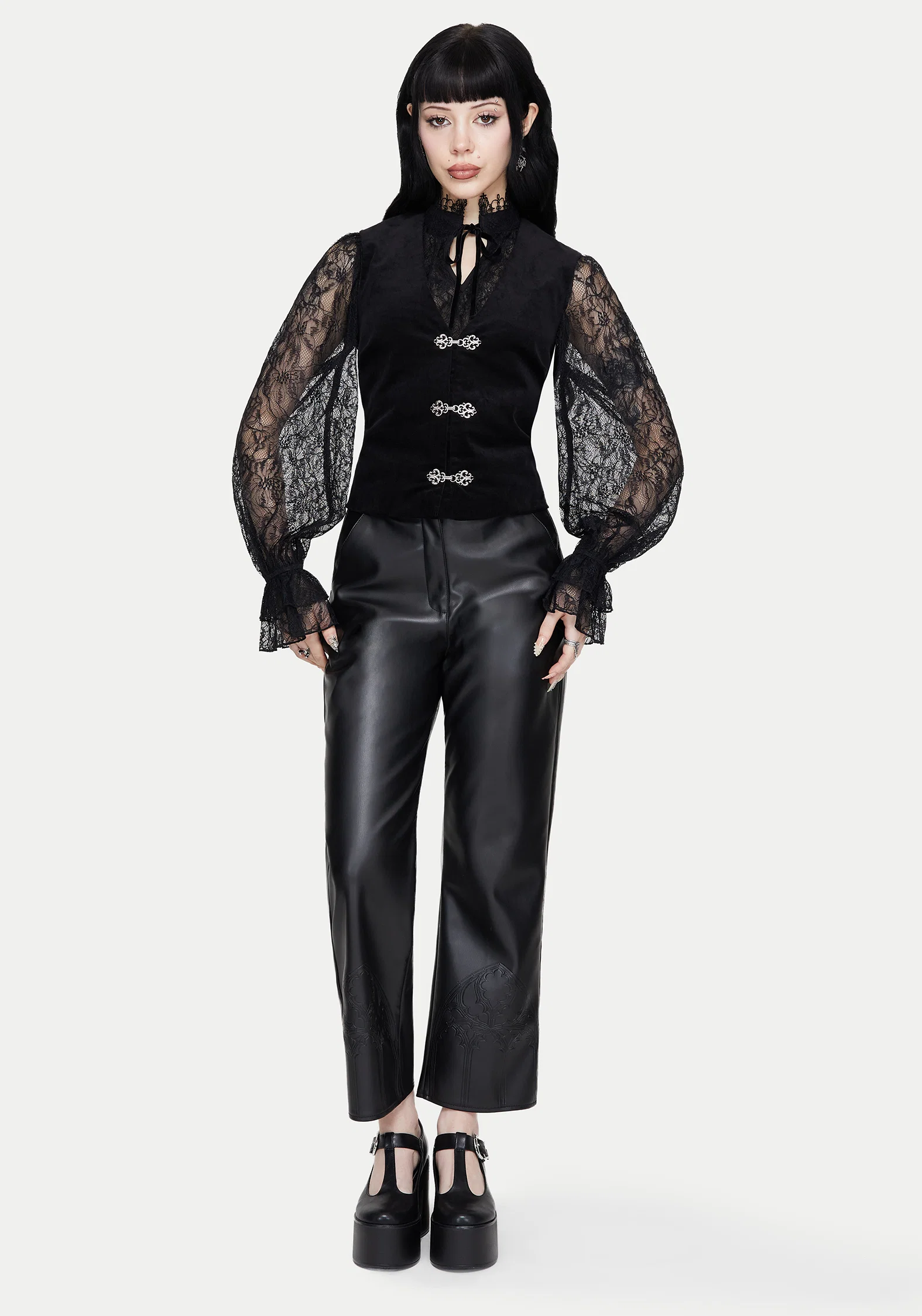 Mire Sleeveless Corduroy Waistcoat Top - Image 5