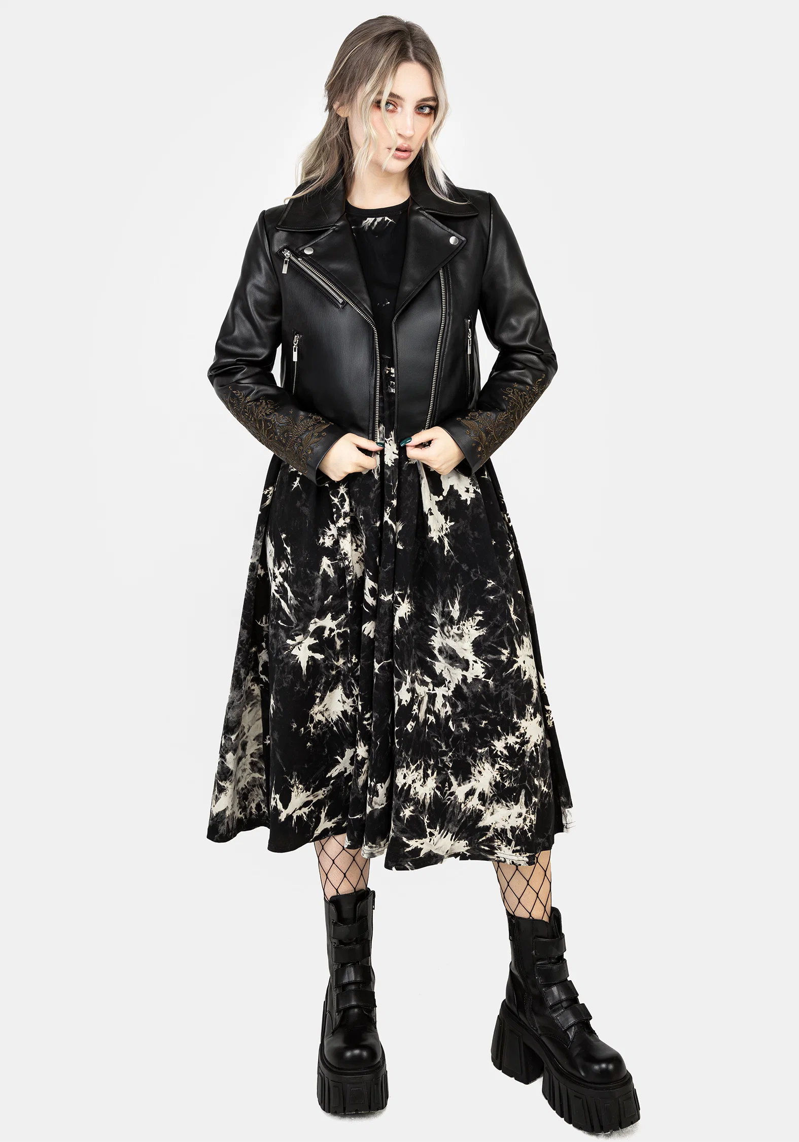 Moodswing Tie Dye Midi Dress - Image 5