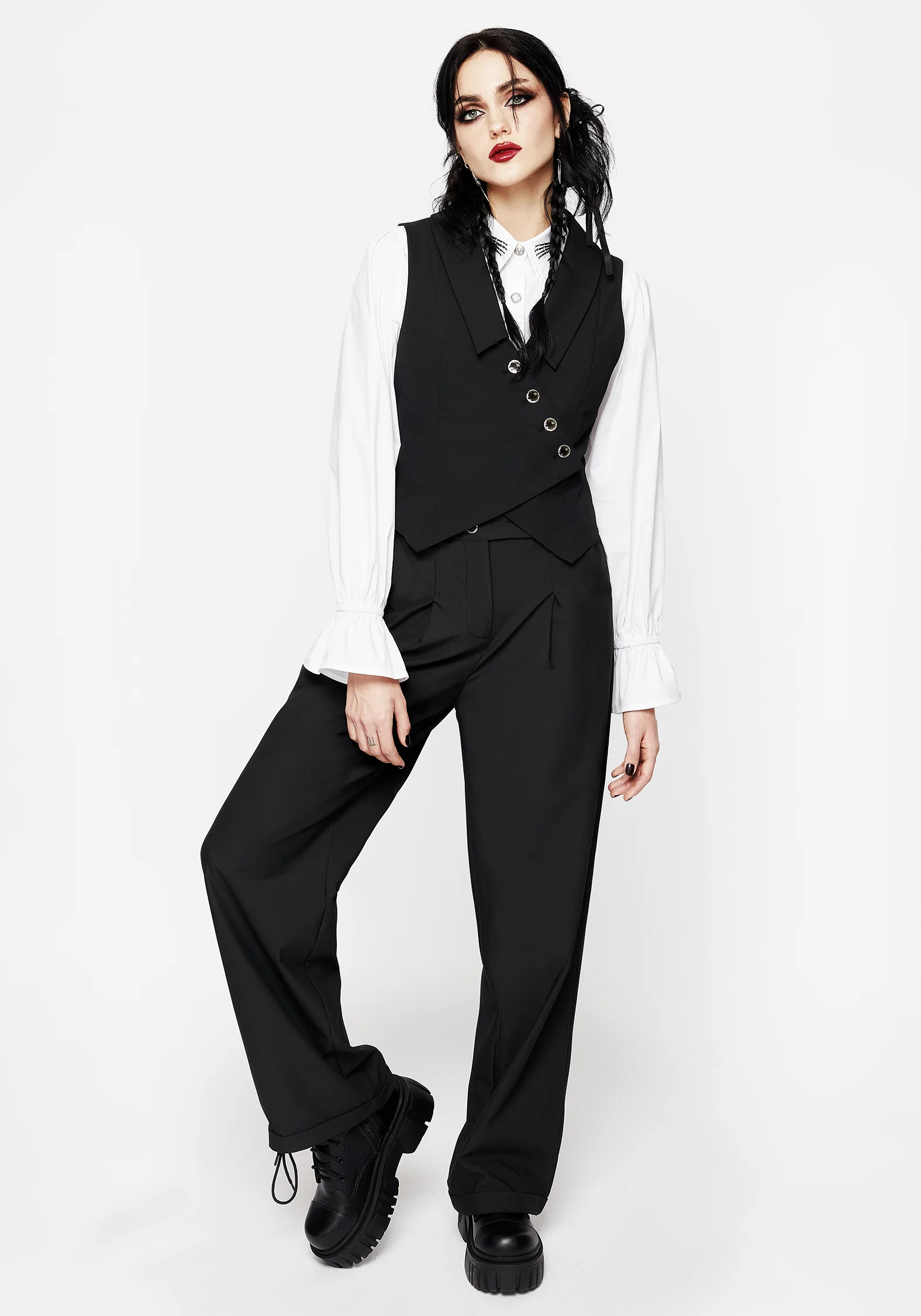 Moonage Asymmetric Waistcoat - Image 6