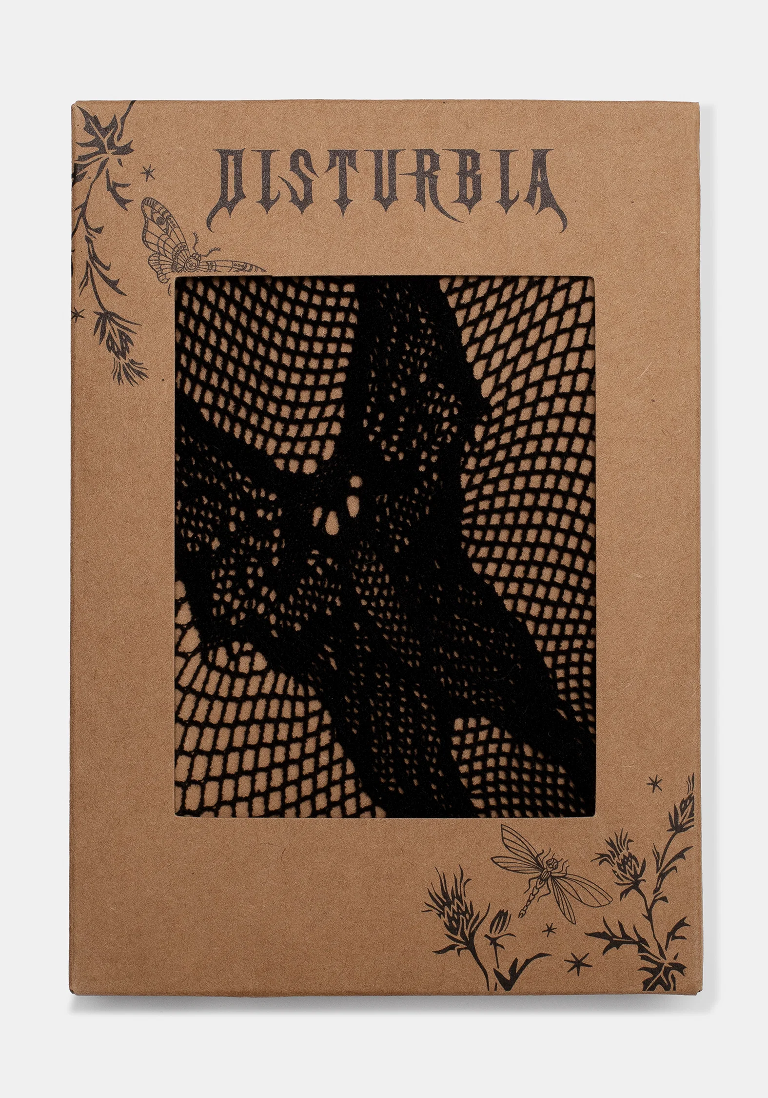 Morlit Moth Detail Fishnet Tights - Image 5