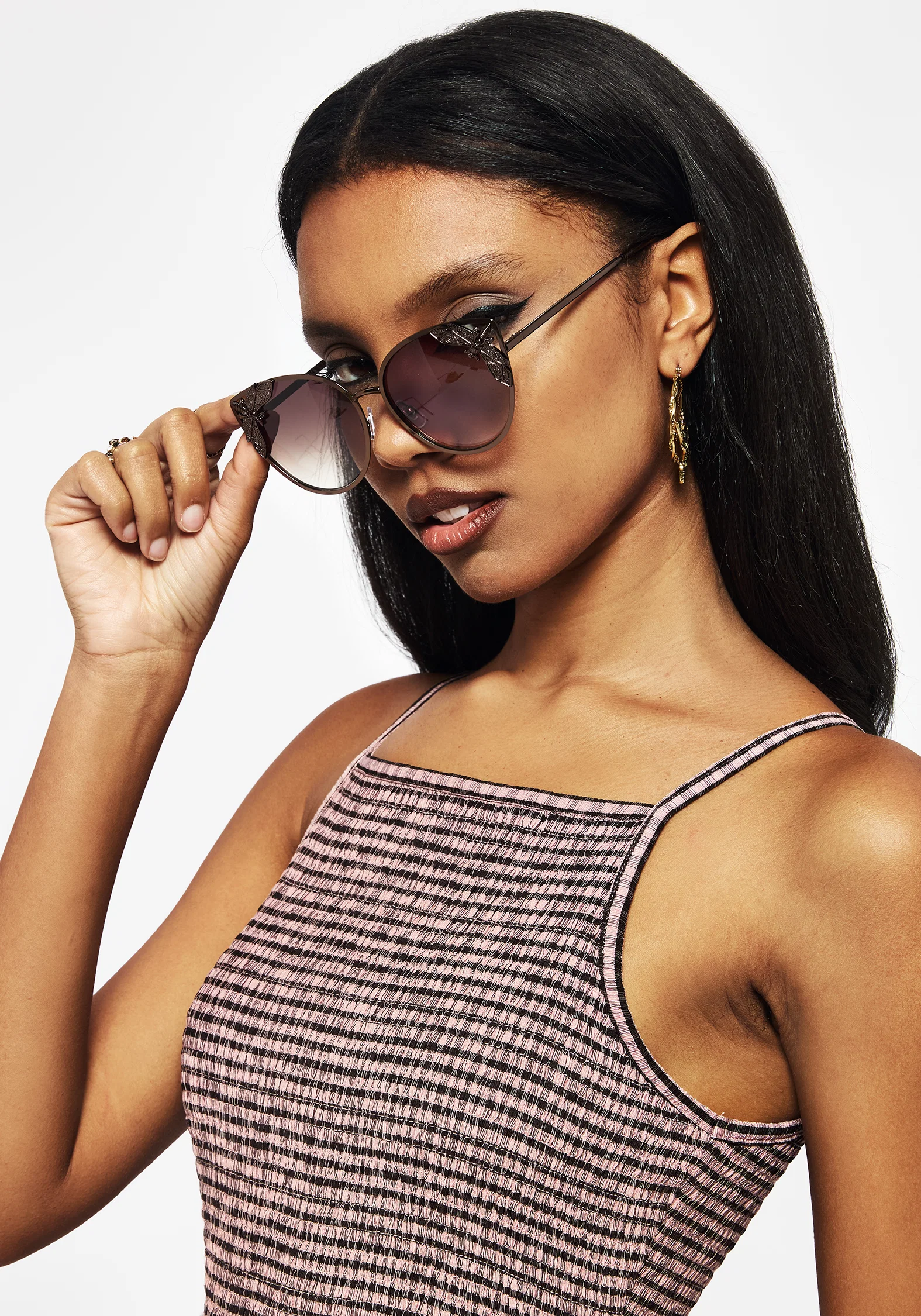 Mortmoth Cat Eye Sunglasses - Image 3
