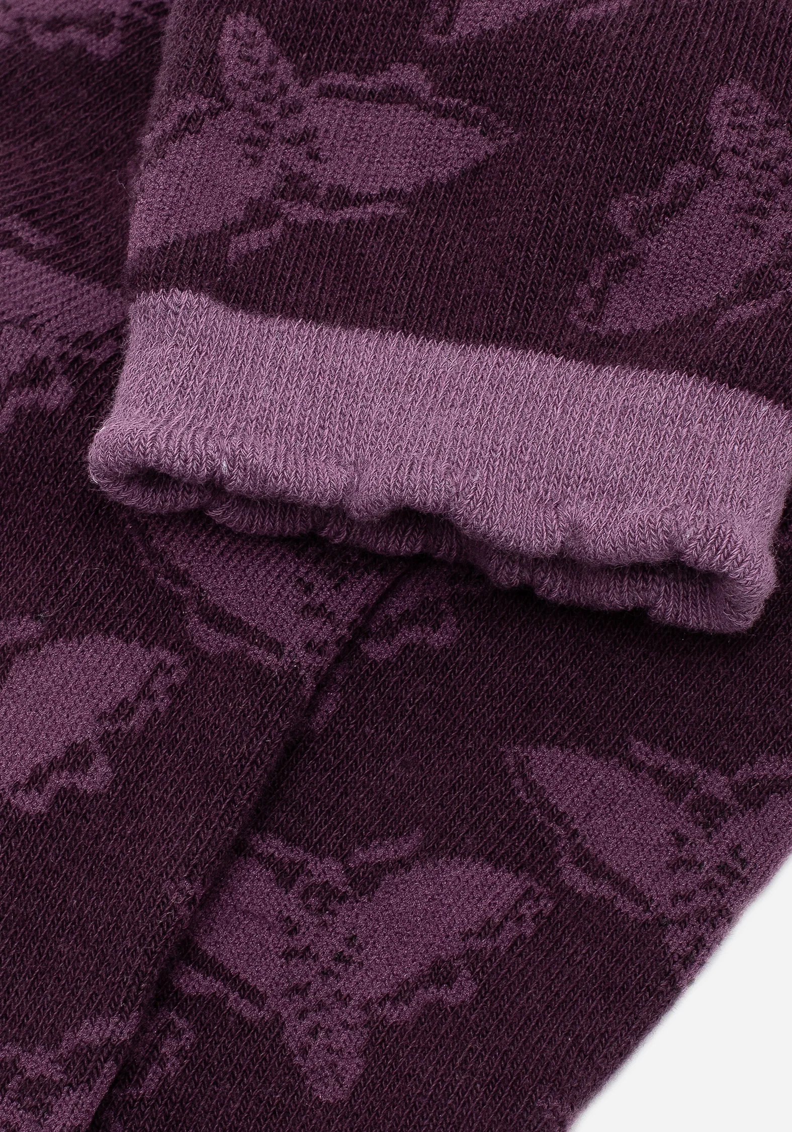 Mortmoth Jacquard Knit Socks - Image 2