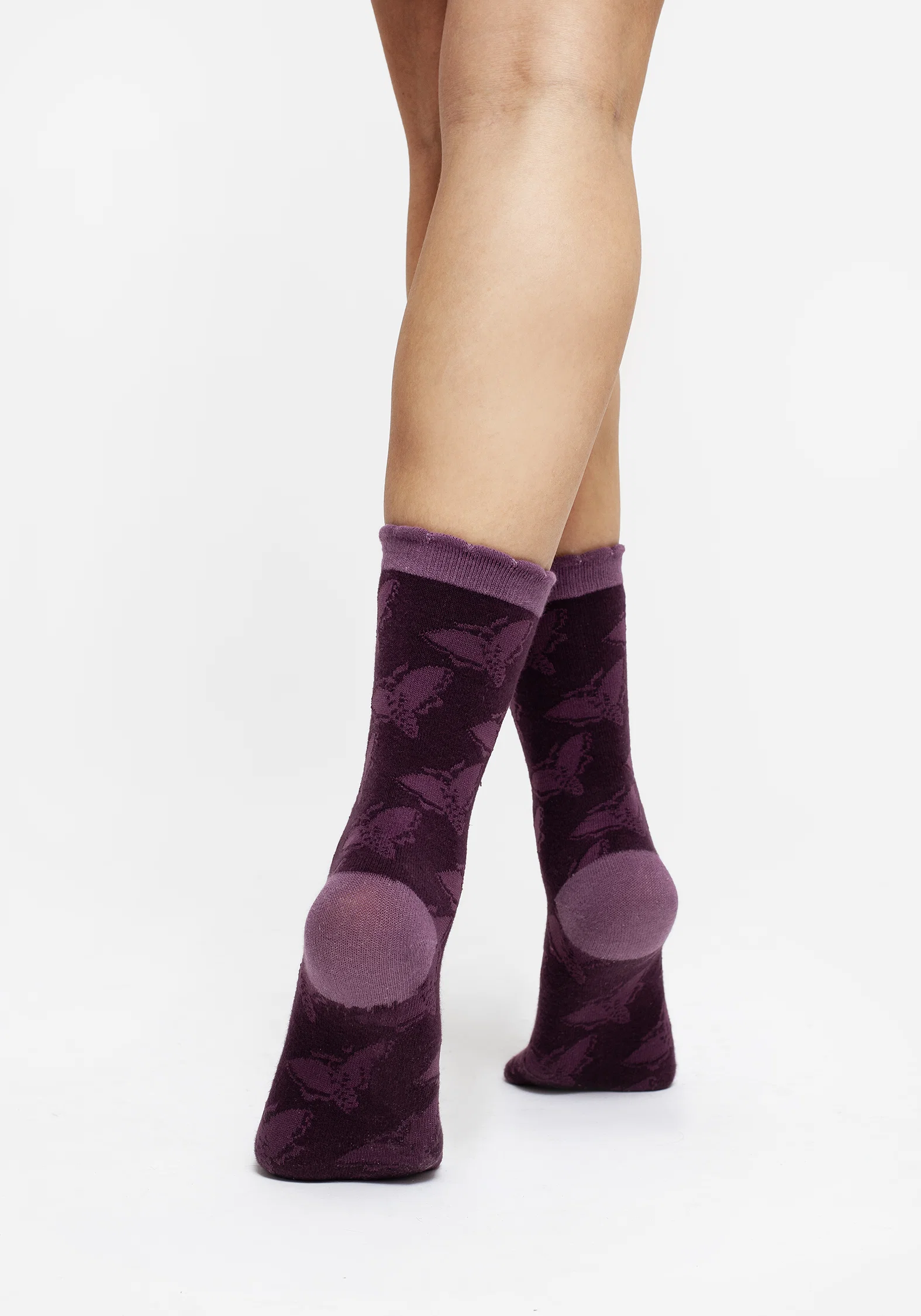 Mortmoth Jacquard Knit Socks - Image 3