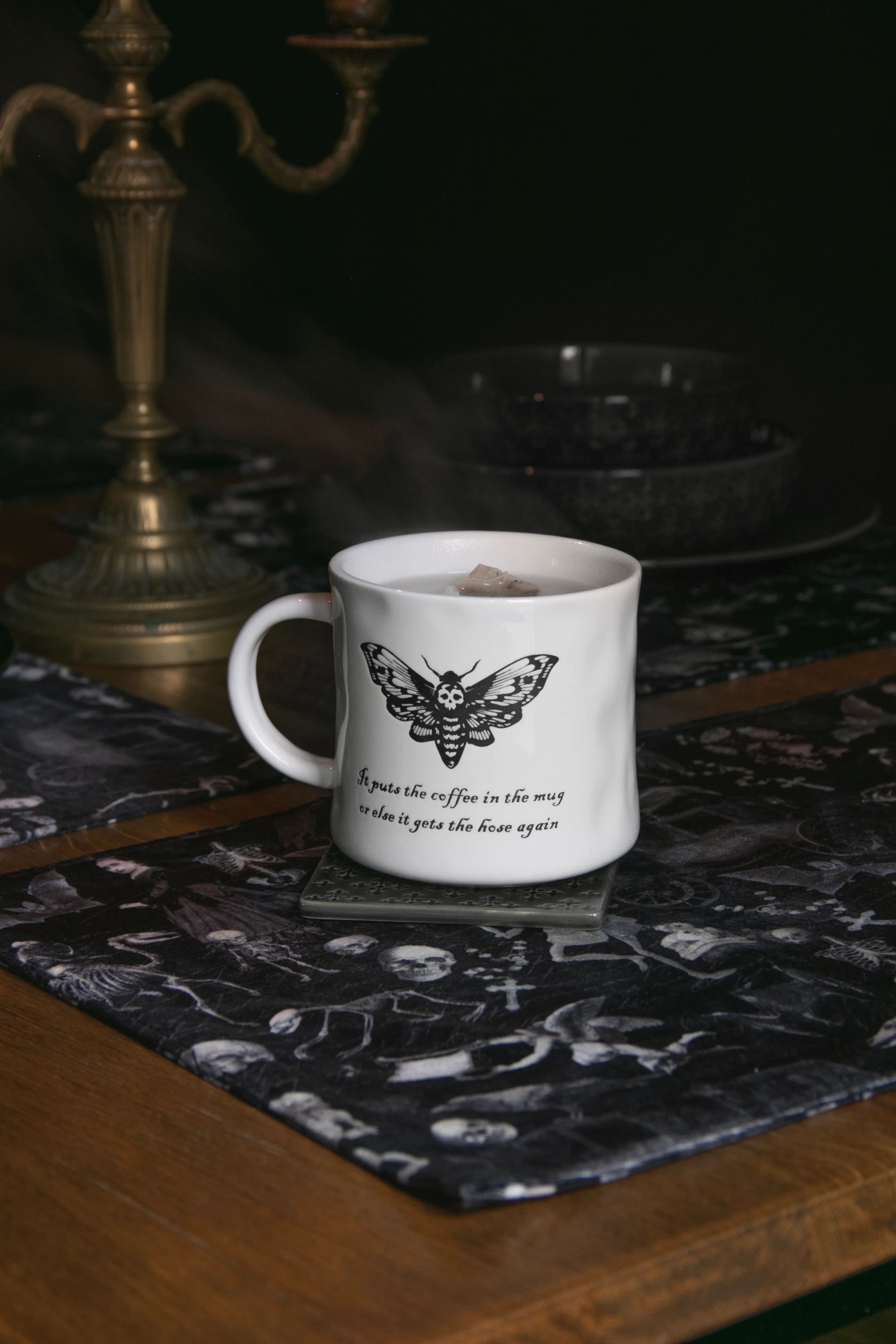 Morwen Moth Slogan Mug - Image 2