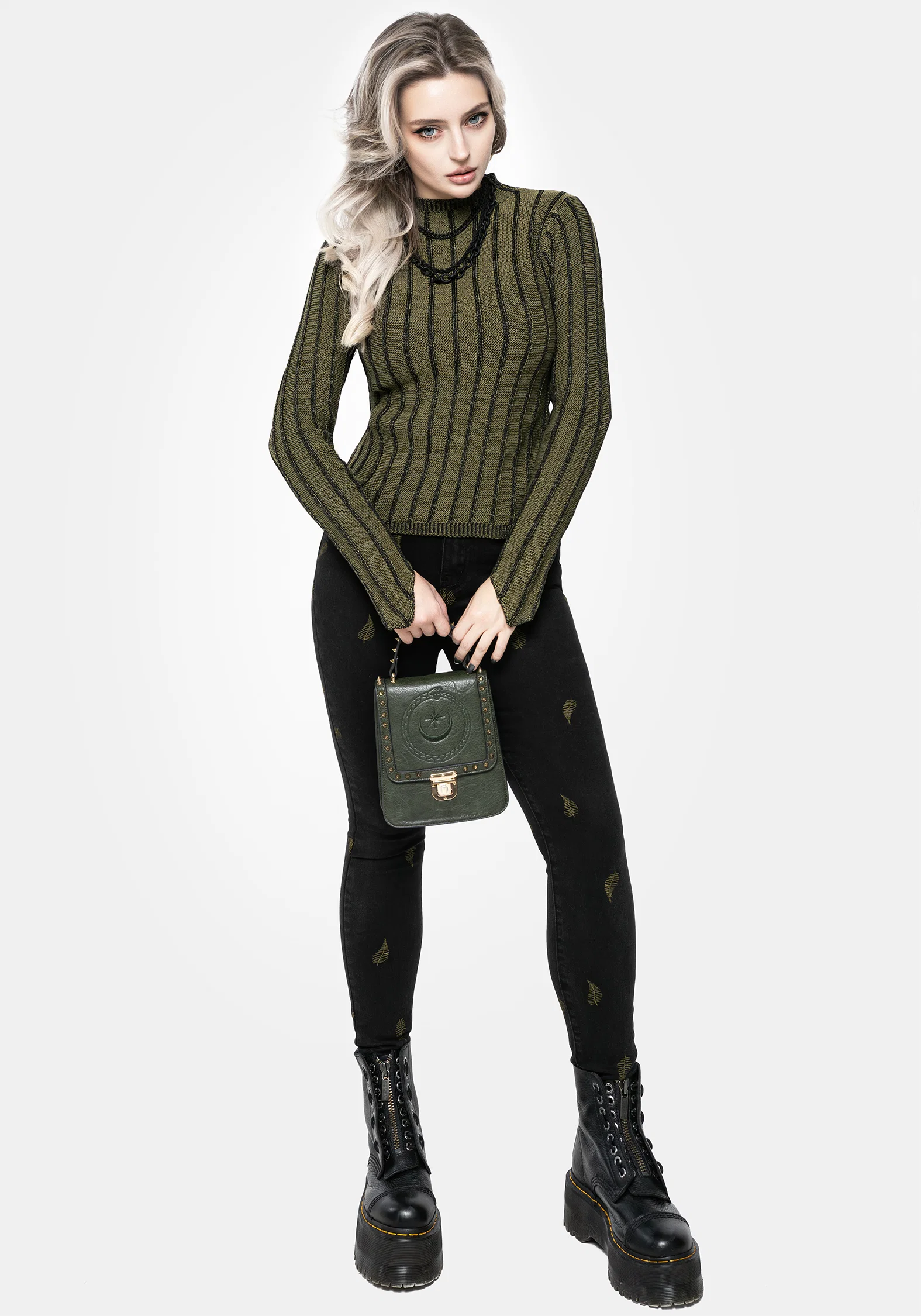 Myrsina Plated Rib Knit Top - Image 5