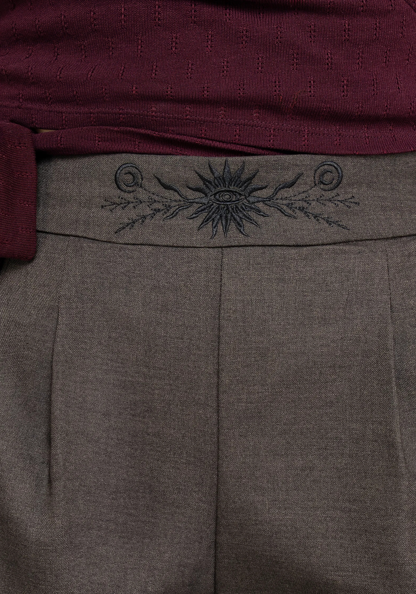 Mystic Embroidered Balloon Trousers - Image 2