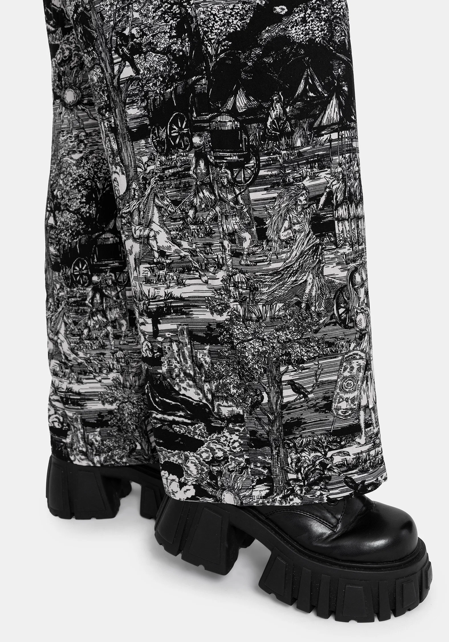 Nara Boudicca Printed Wide Leg Trouser - Image 6