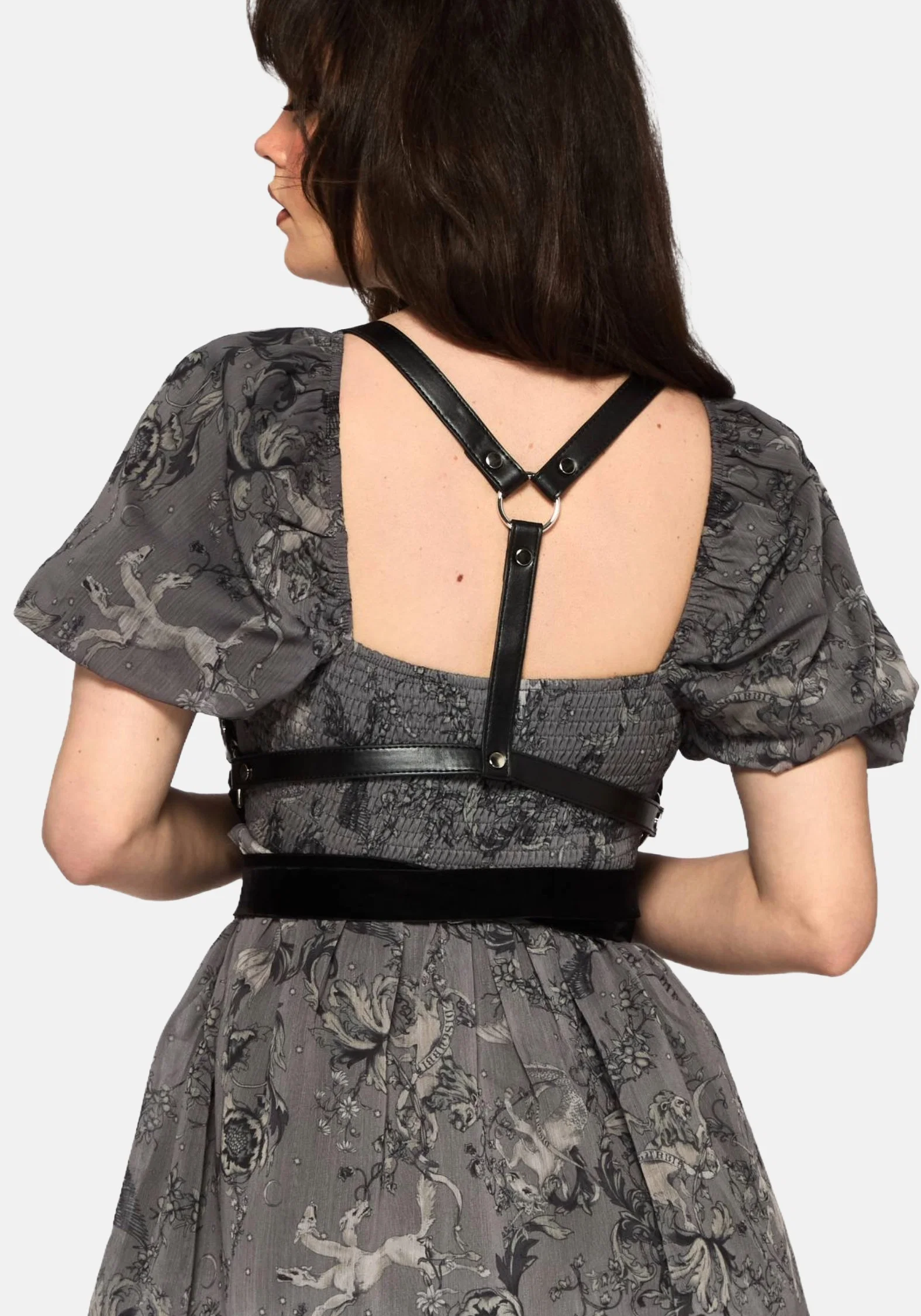 Natalia Ribbon Wrap Harness - Image 4
