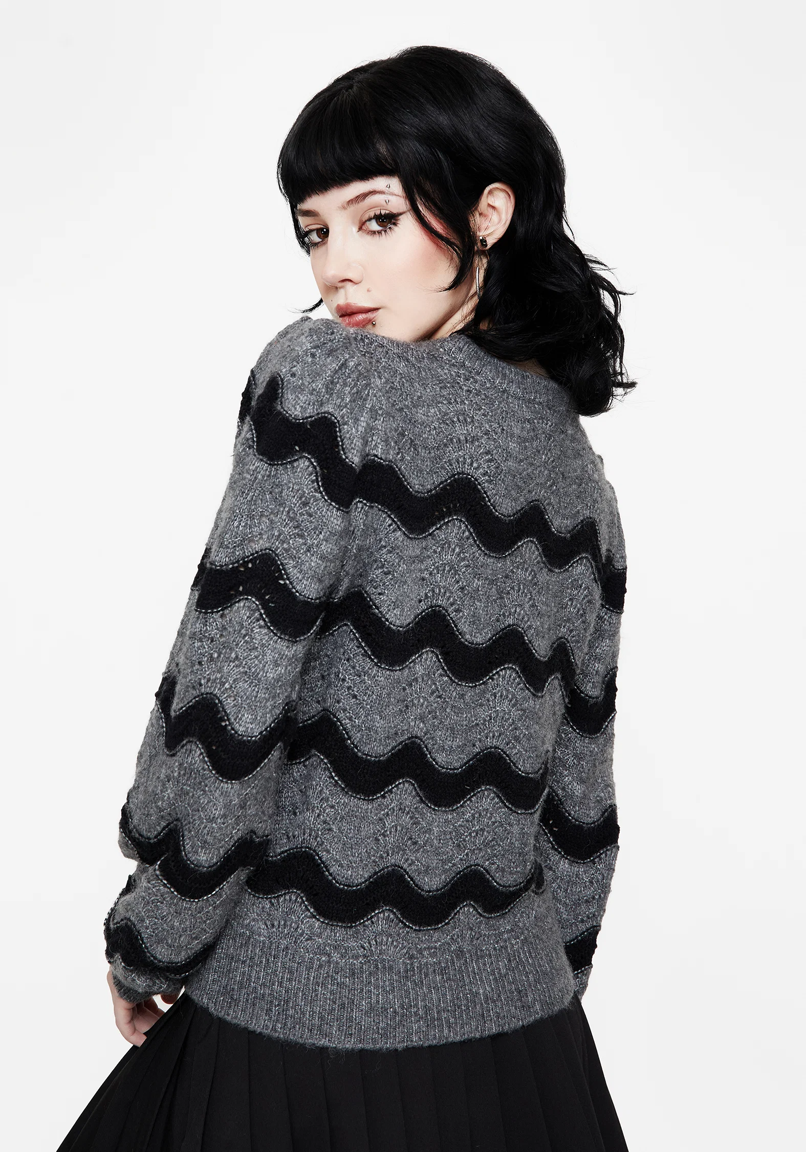 Nave Cotton Stripe Knit Jumper - Image 3