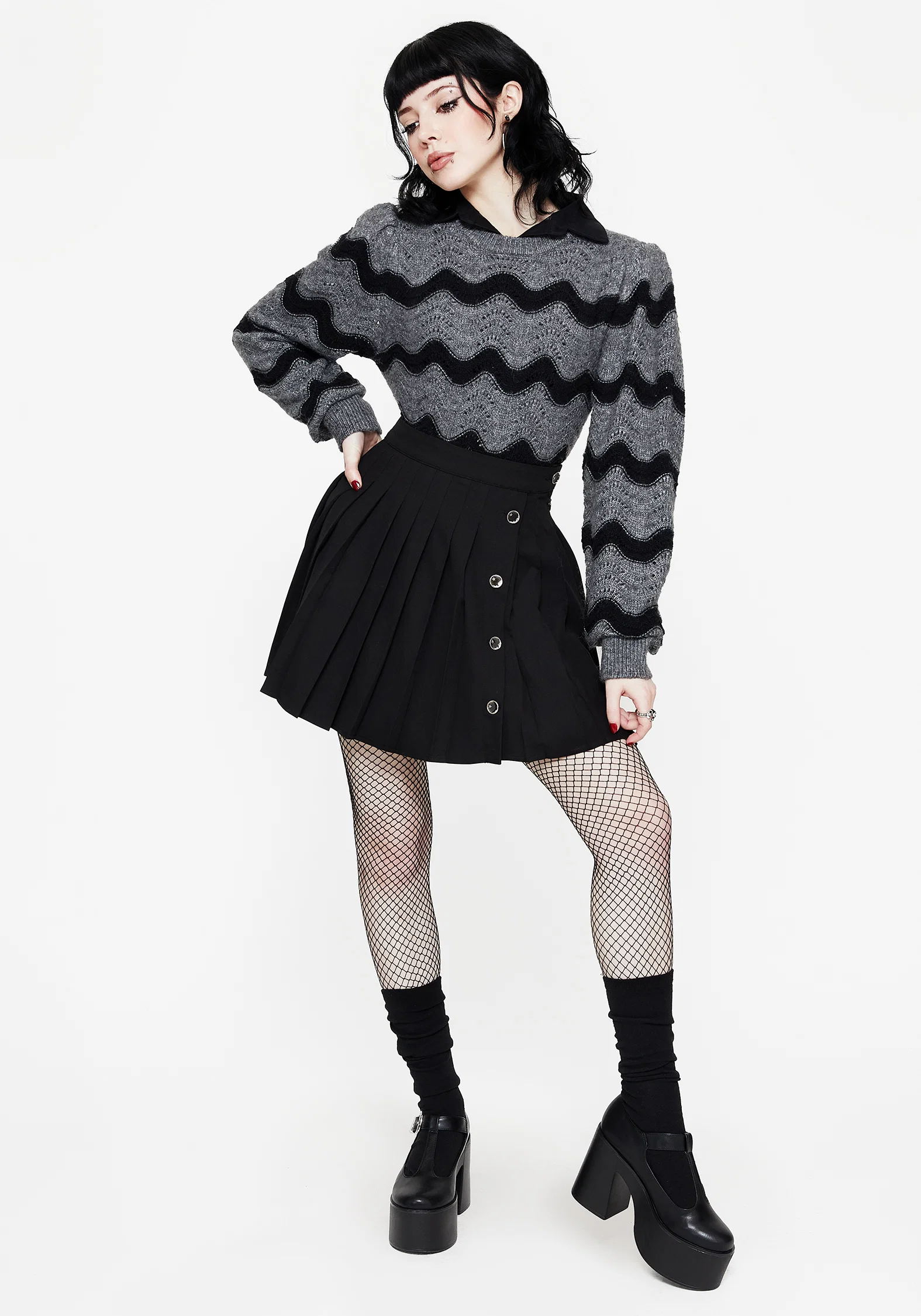 Nave Cotton Stripe Knit Jumper - Image 6