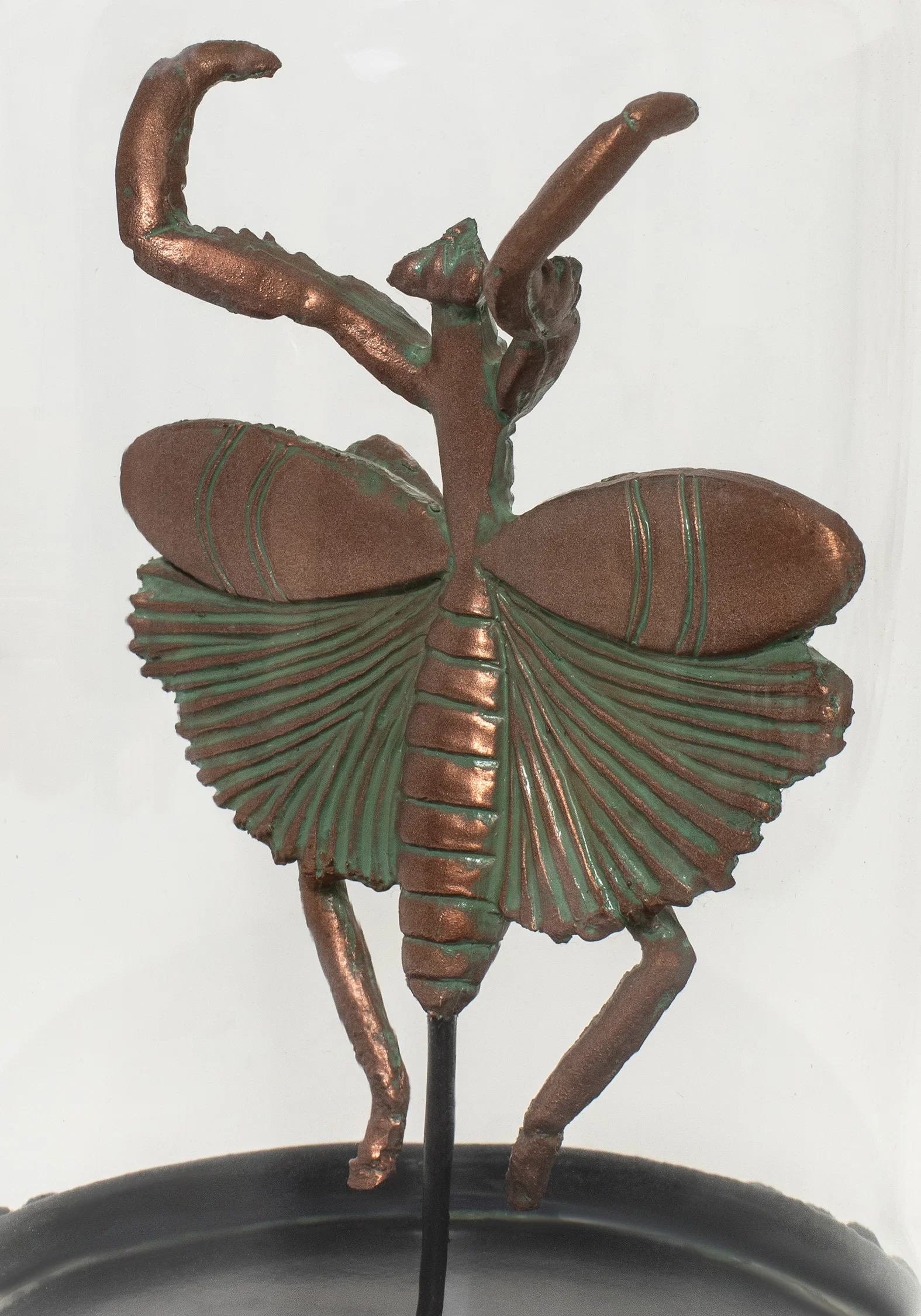 Nerissa Bug In Jar - Bronze & Green - Image 3