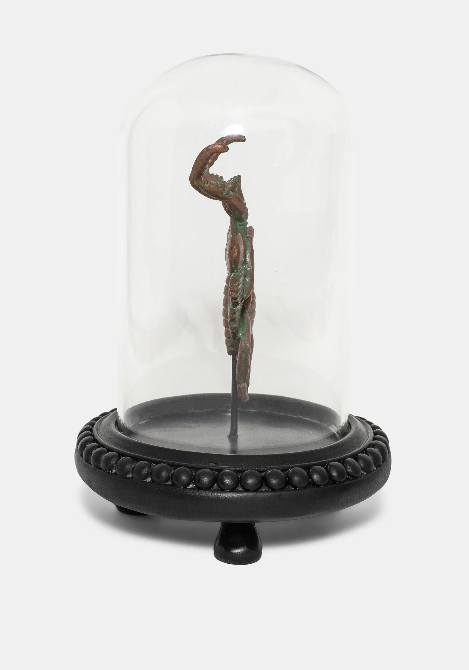 Nerissa Bug In Jar - Bronze & Green - Image 5