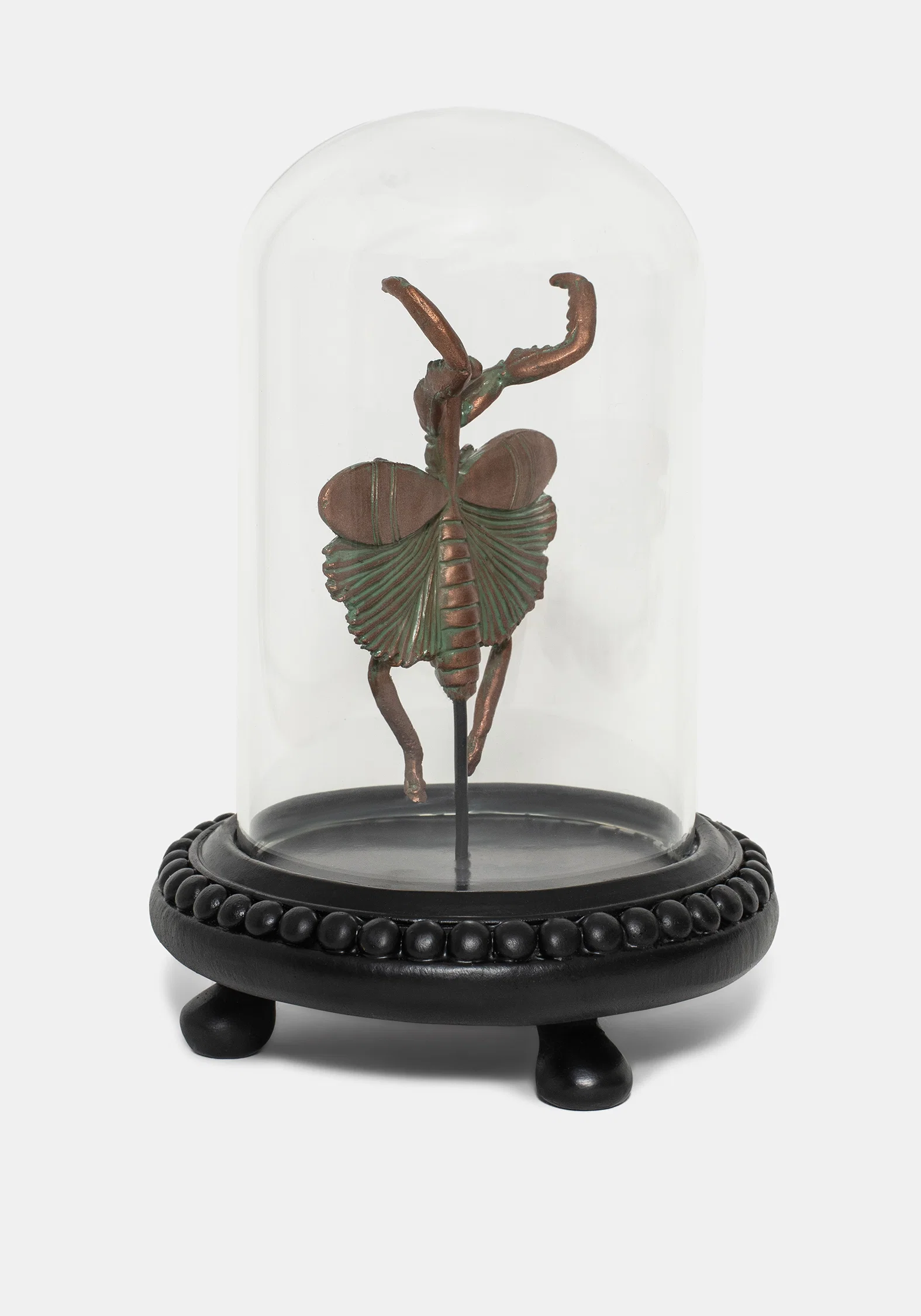 Nerissa Bug In Jar - Bronze & Green - Image 6