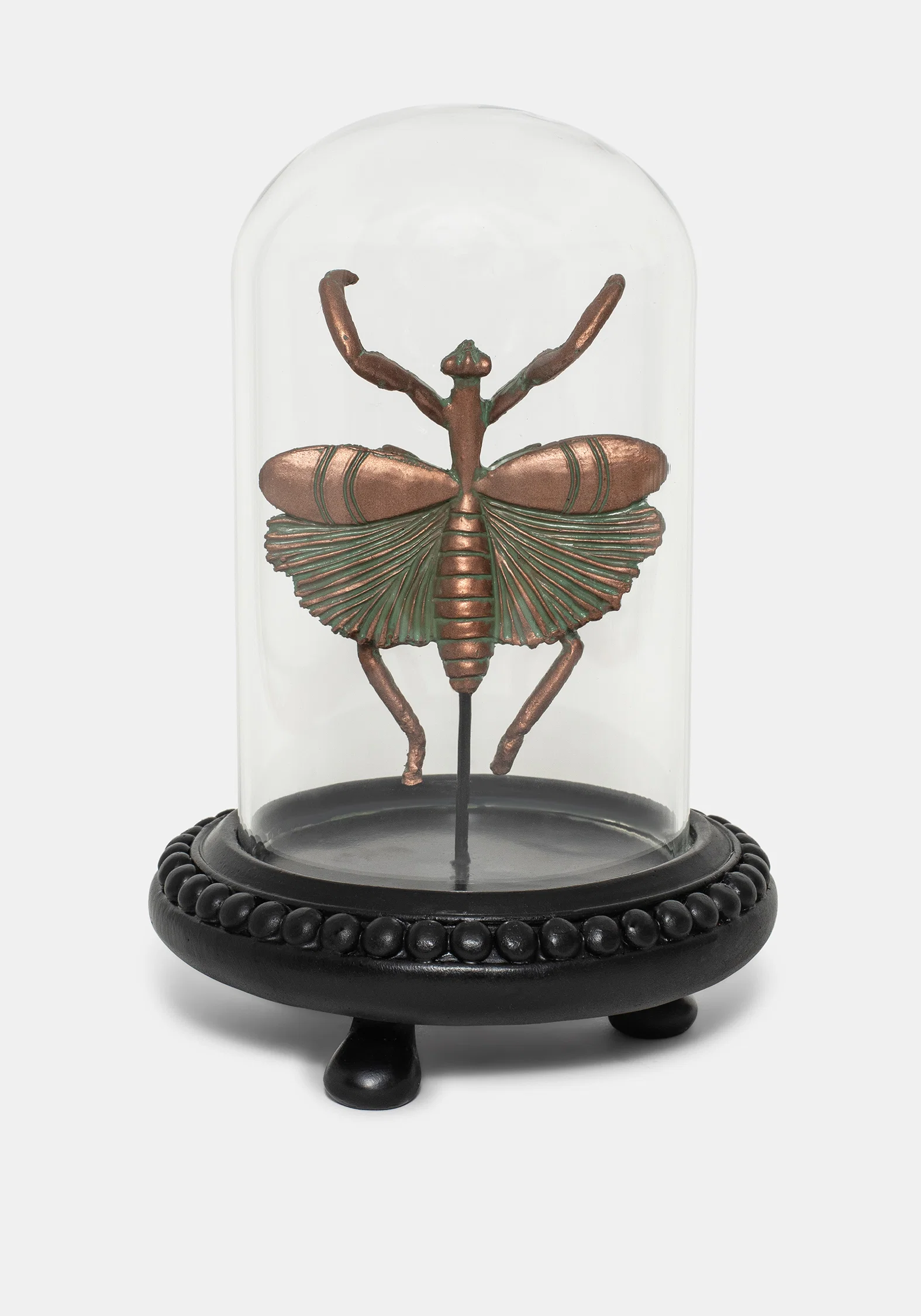 Nerissa Bug In Jar - Bronze & Green - Image 7