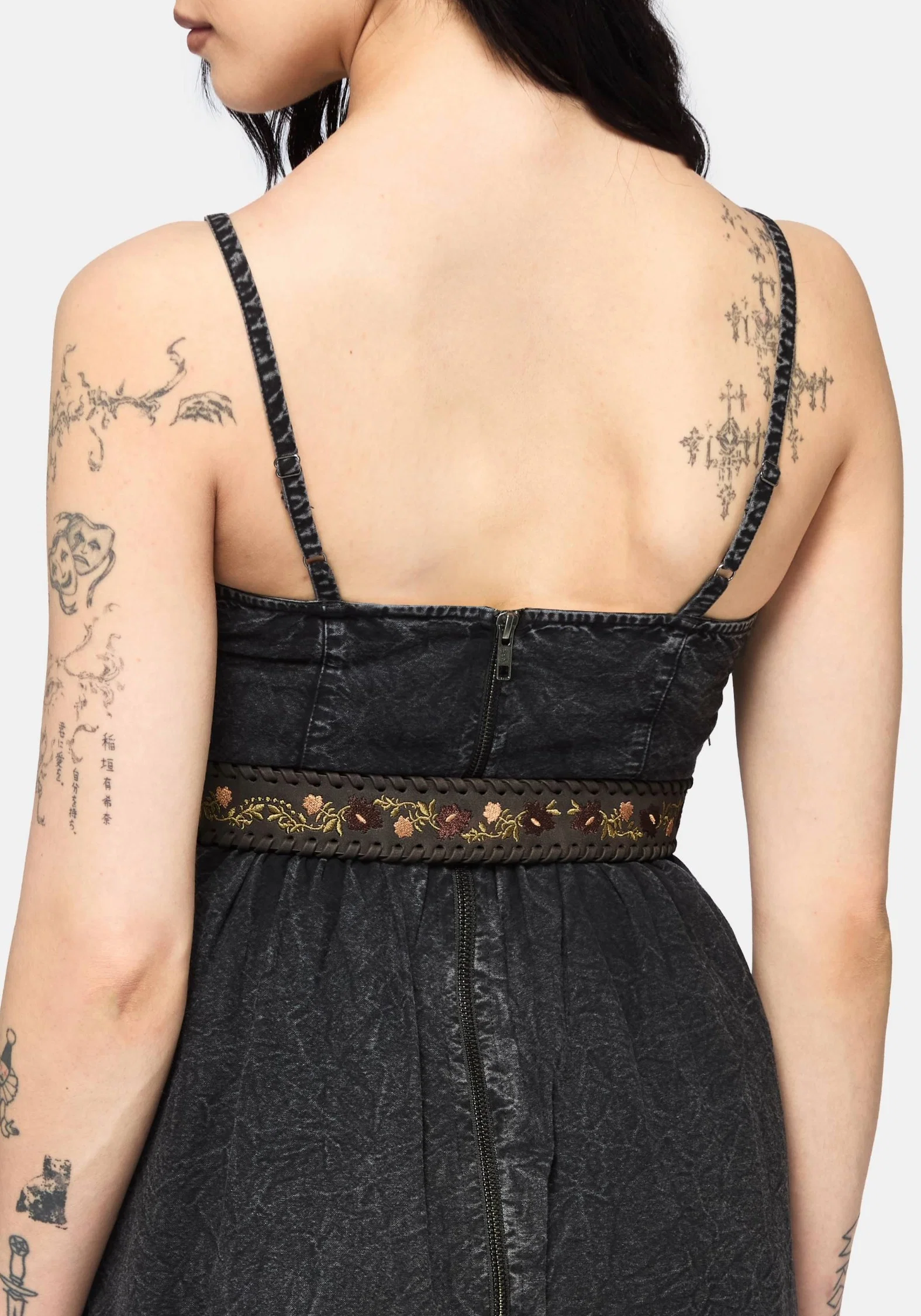 Nettle Whipstitch Floral Embroidered Belt - Image 2