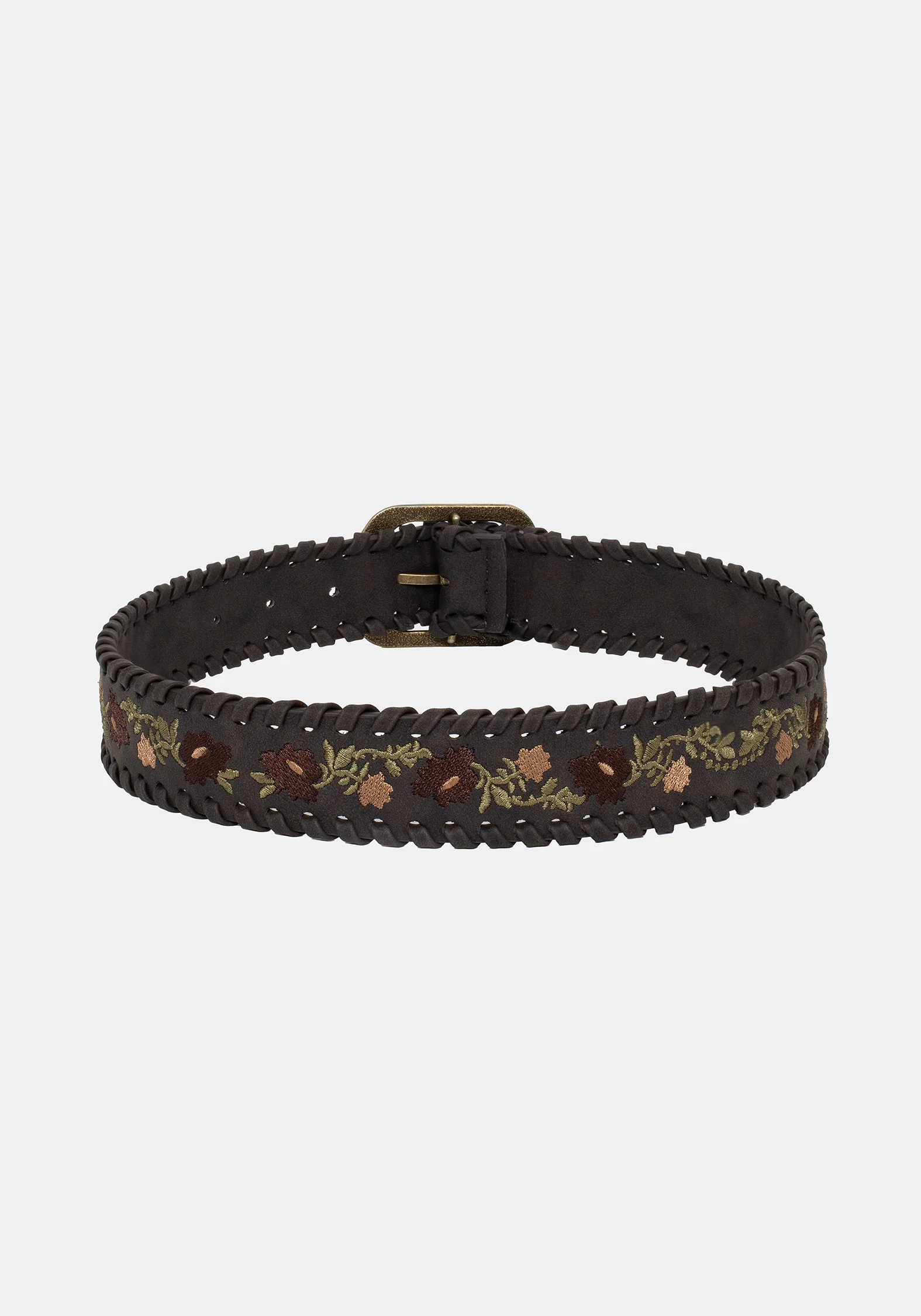 Nettle Whipstitch Floral Embroidered Belt - Image 7