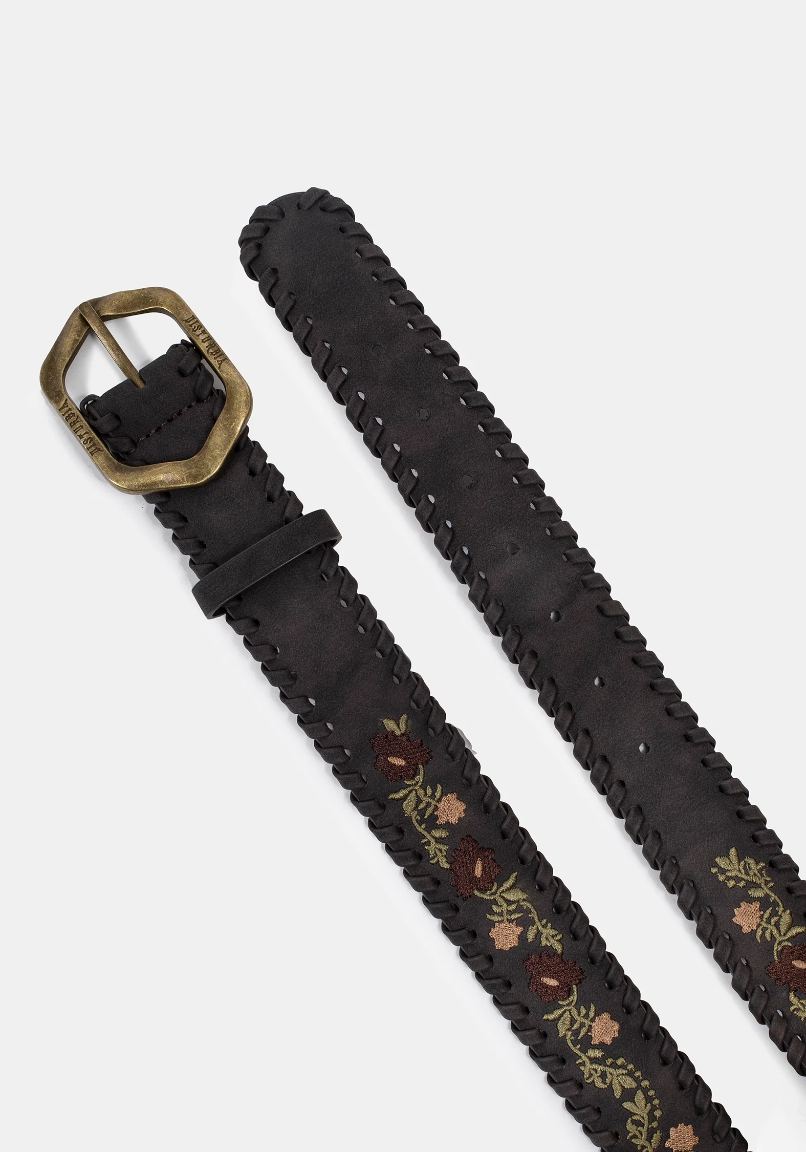 Nettle Whipstitch Floral Embroidered Belt - Image 8