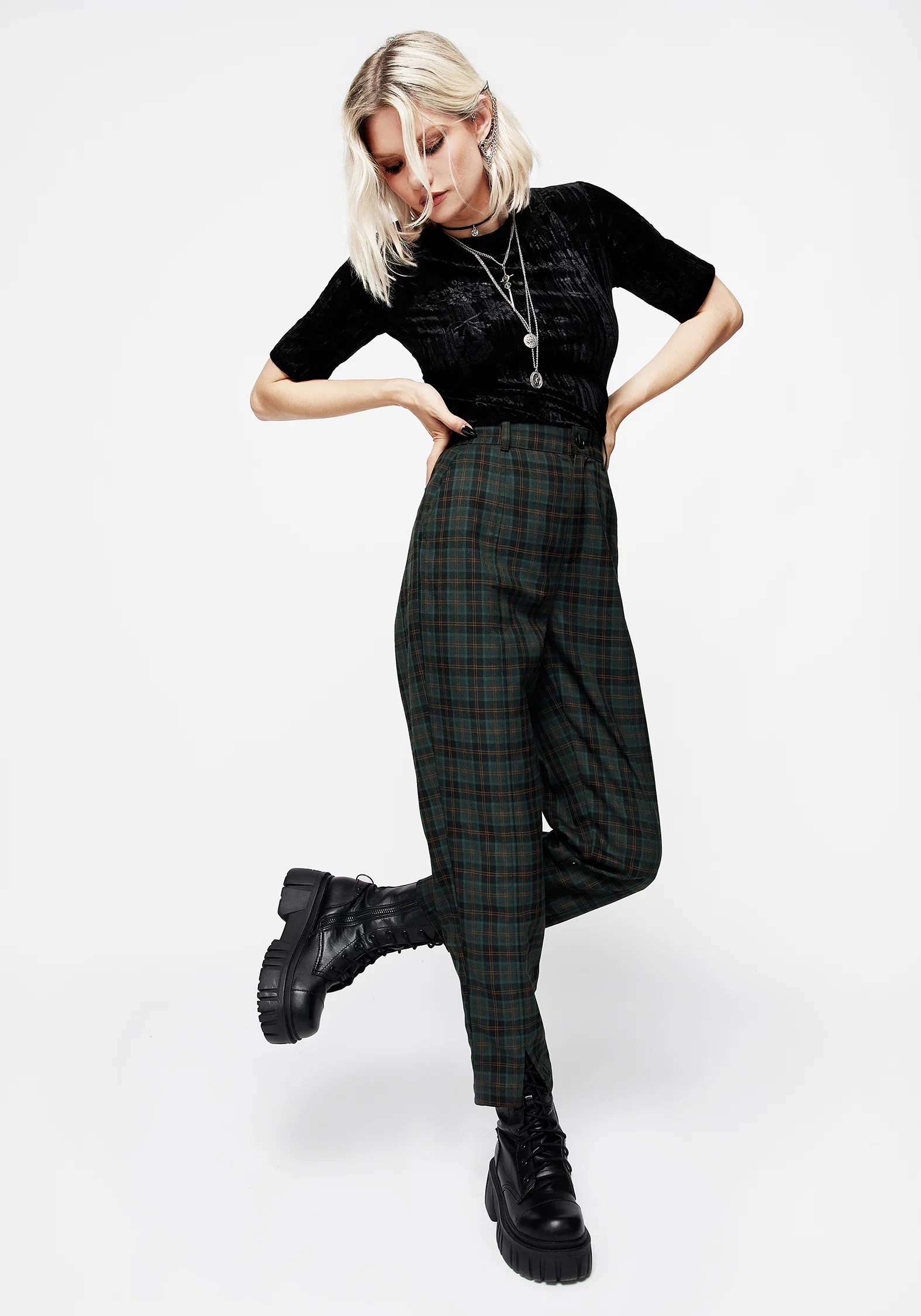 Nightingale Split Tapered Trousers - Image 6