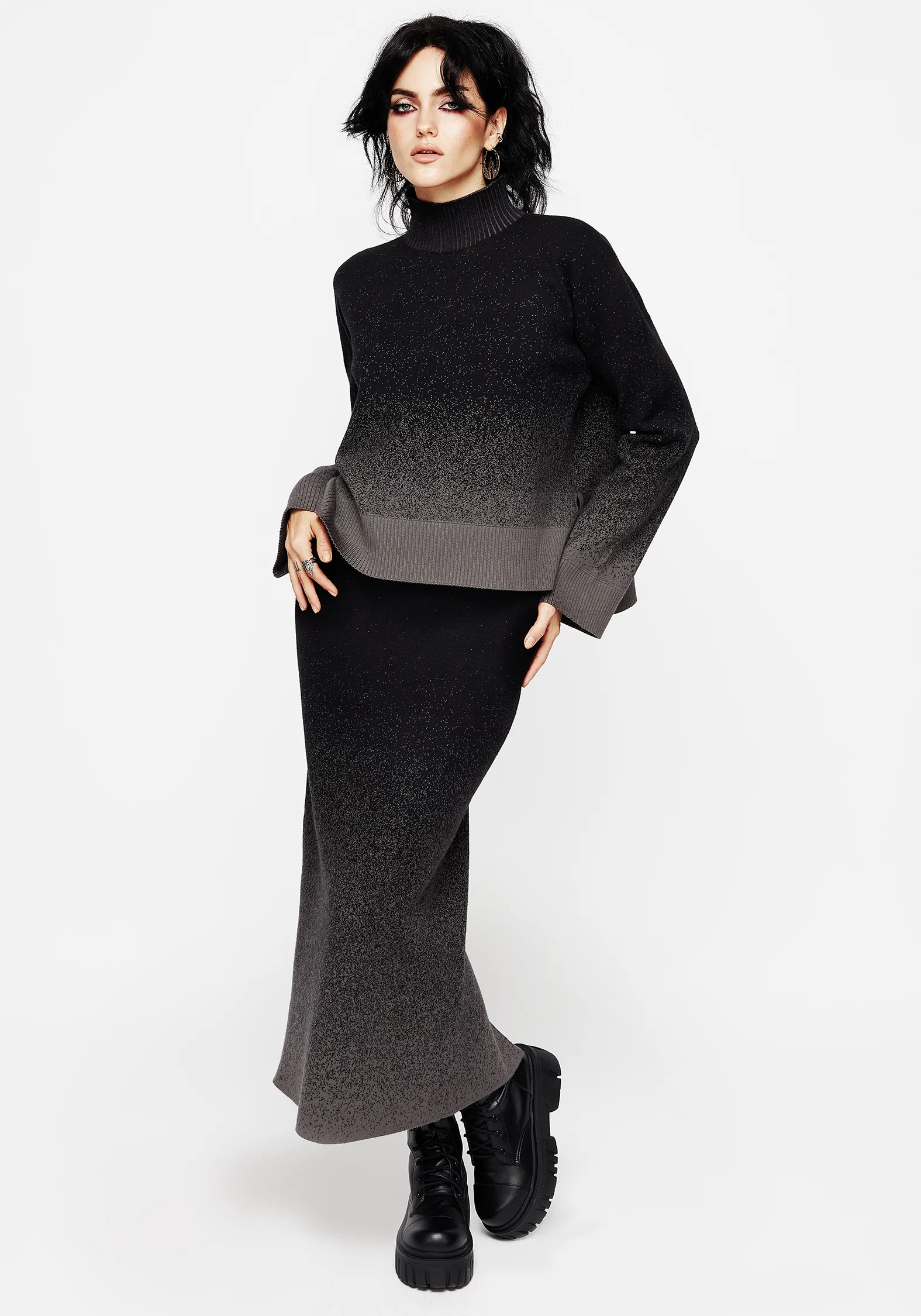 Nightjar Ombre Knit Jumper - Image 4