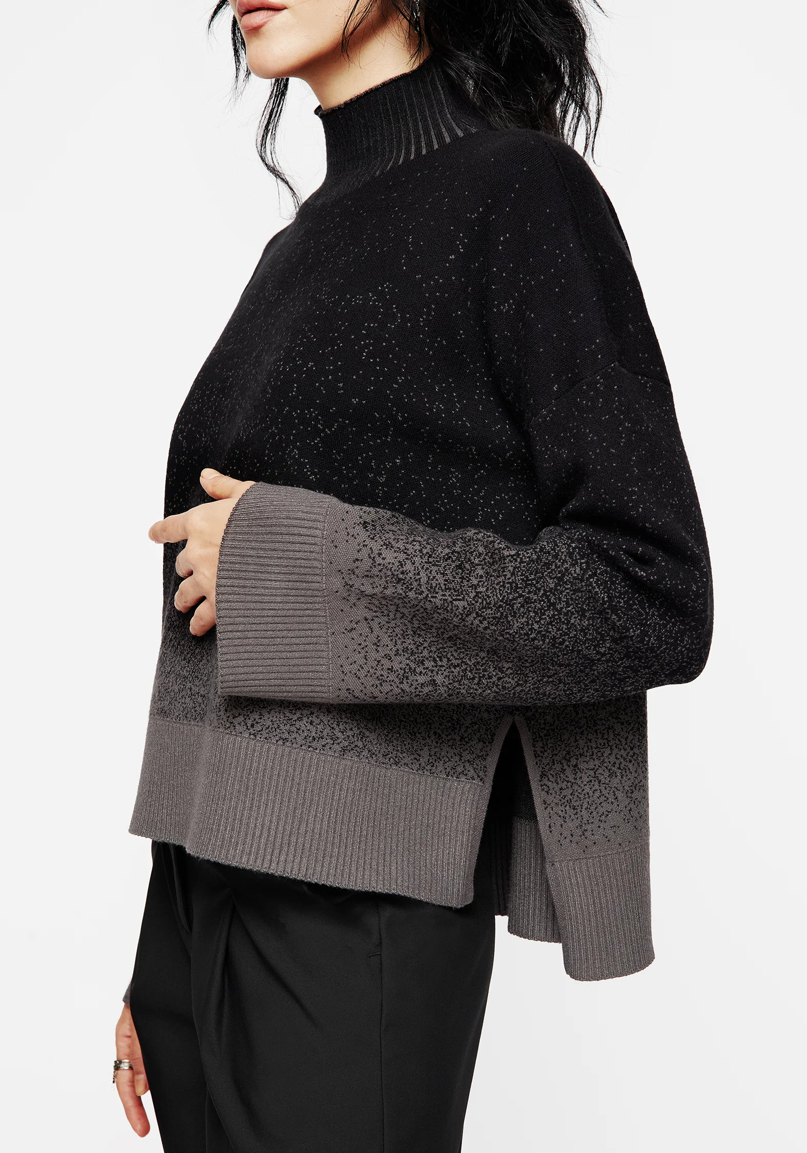 Nightjar Ombre Knit Jumper - Image 5