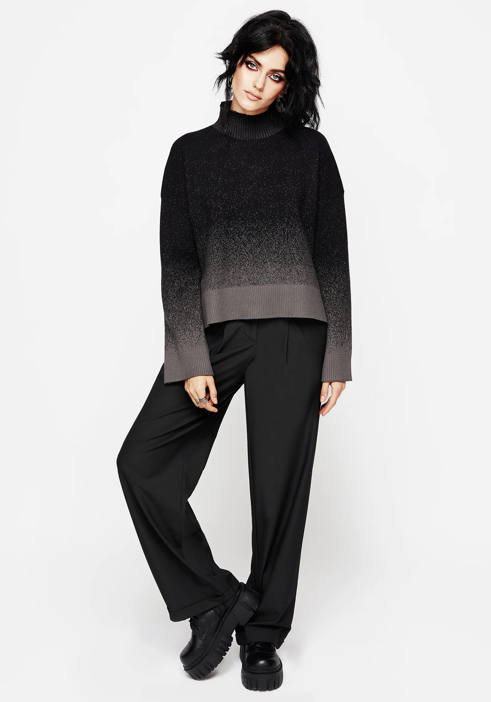Nightjar Ombre Knit Jumper - Image 6